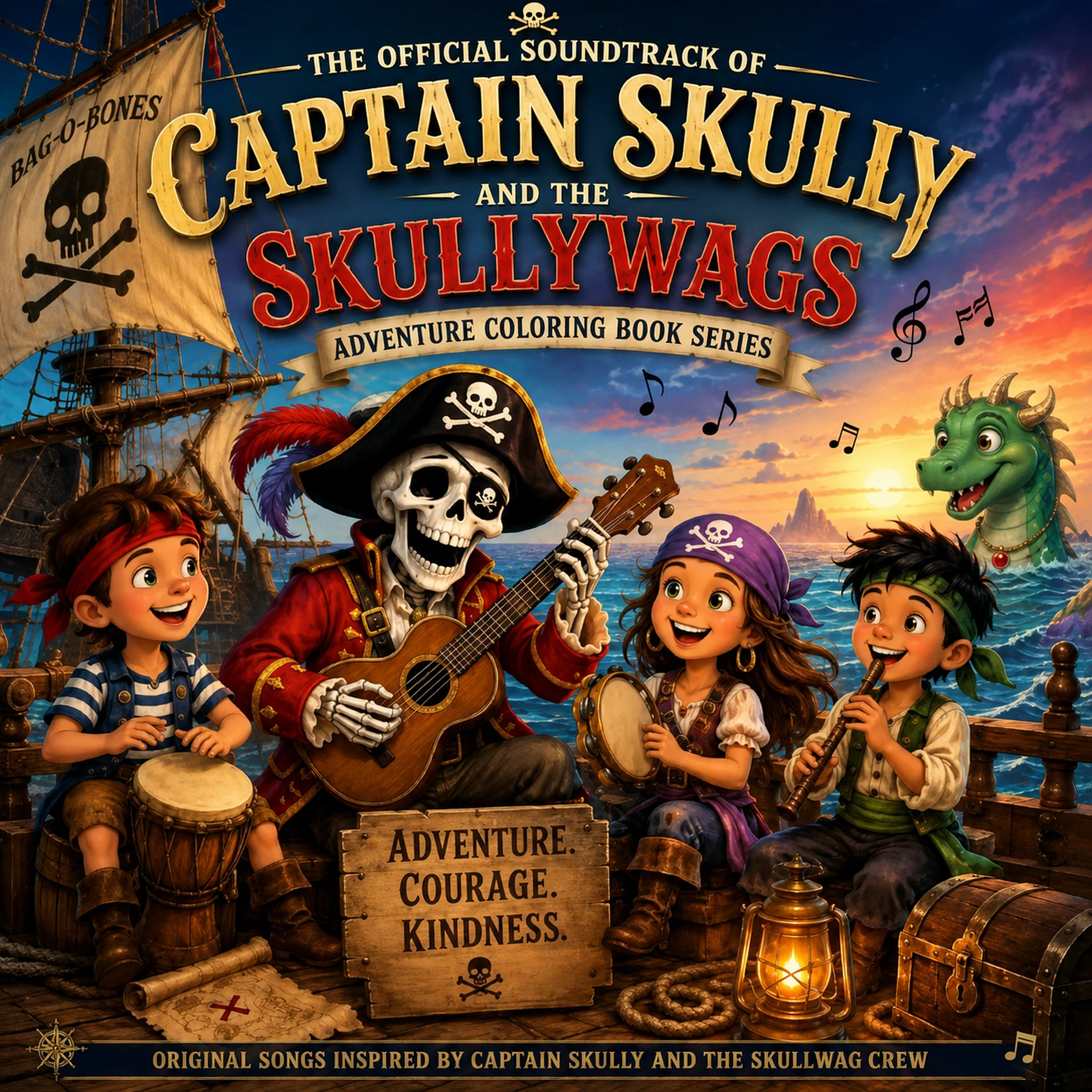 Official Soundtrack - Captain Skully and The Skullywags product image (1)