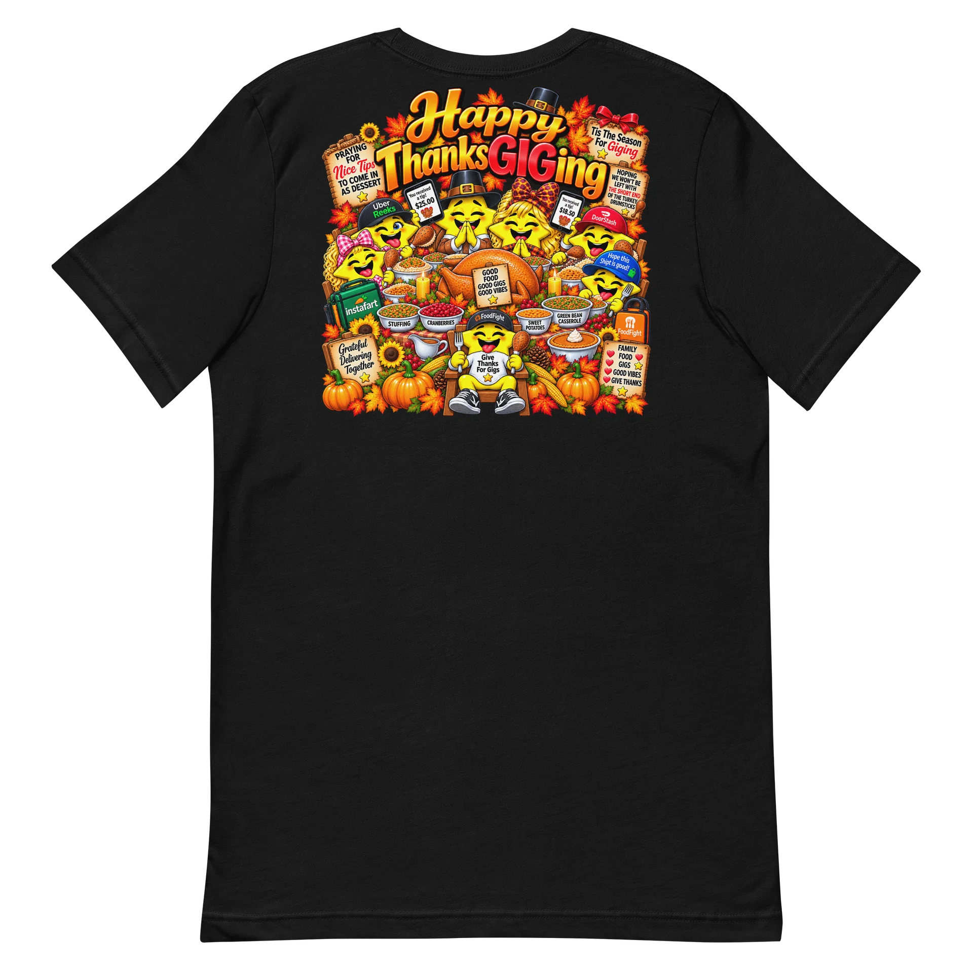 Happy ThanksGIGing – Gig Worker Thanksgiving Tee 🦃⭐ product image (6)
