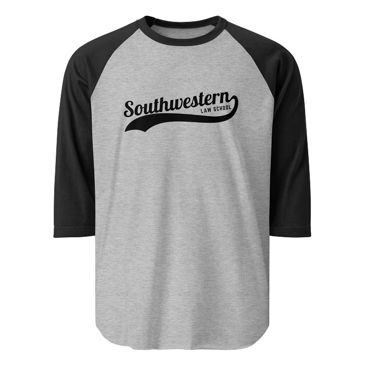 SWLAW- Baseball Tee (Black Design) product image (1)