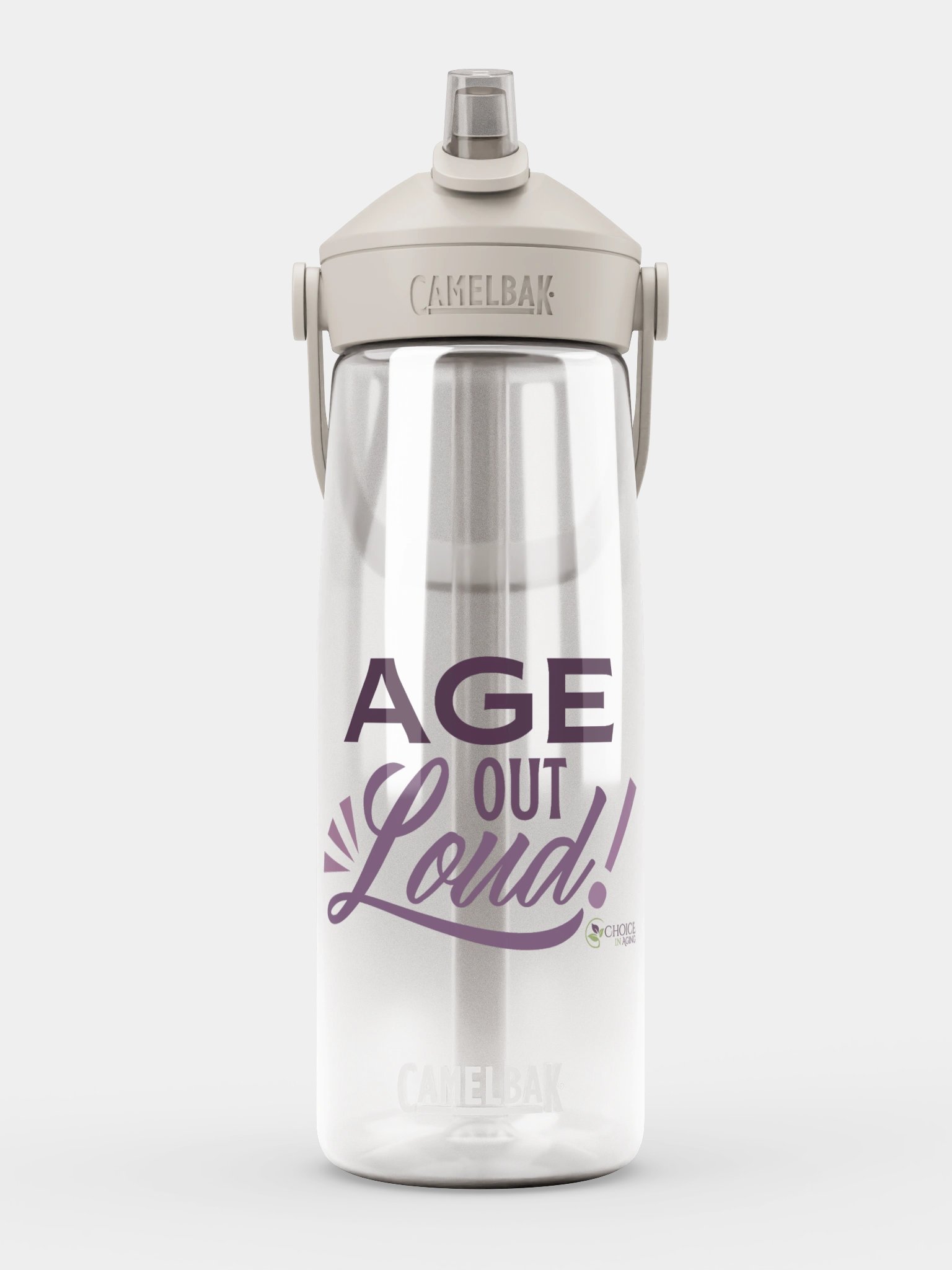 CamelBak Thrive® Flip Straw Water Bottle - "Age Out Loud" Color Variant product image (1)