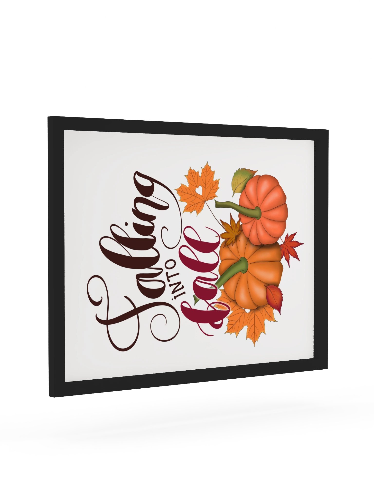 Peace Within Falling Into Fall Framed Poster product image (19)