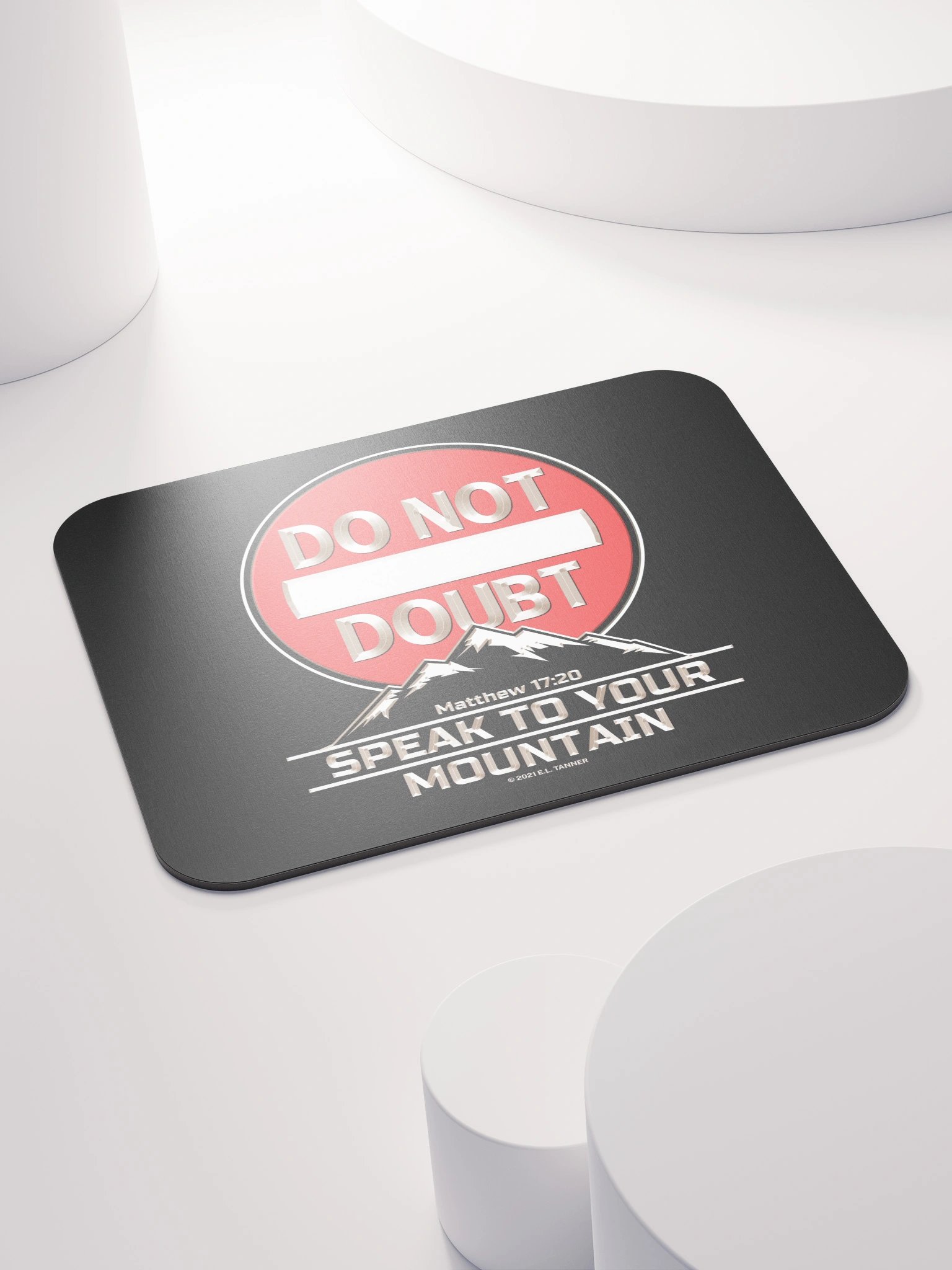 Do Not Doubt, Black Mouse Pad BV product image (4)