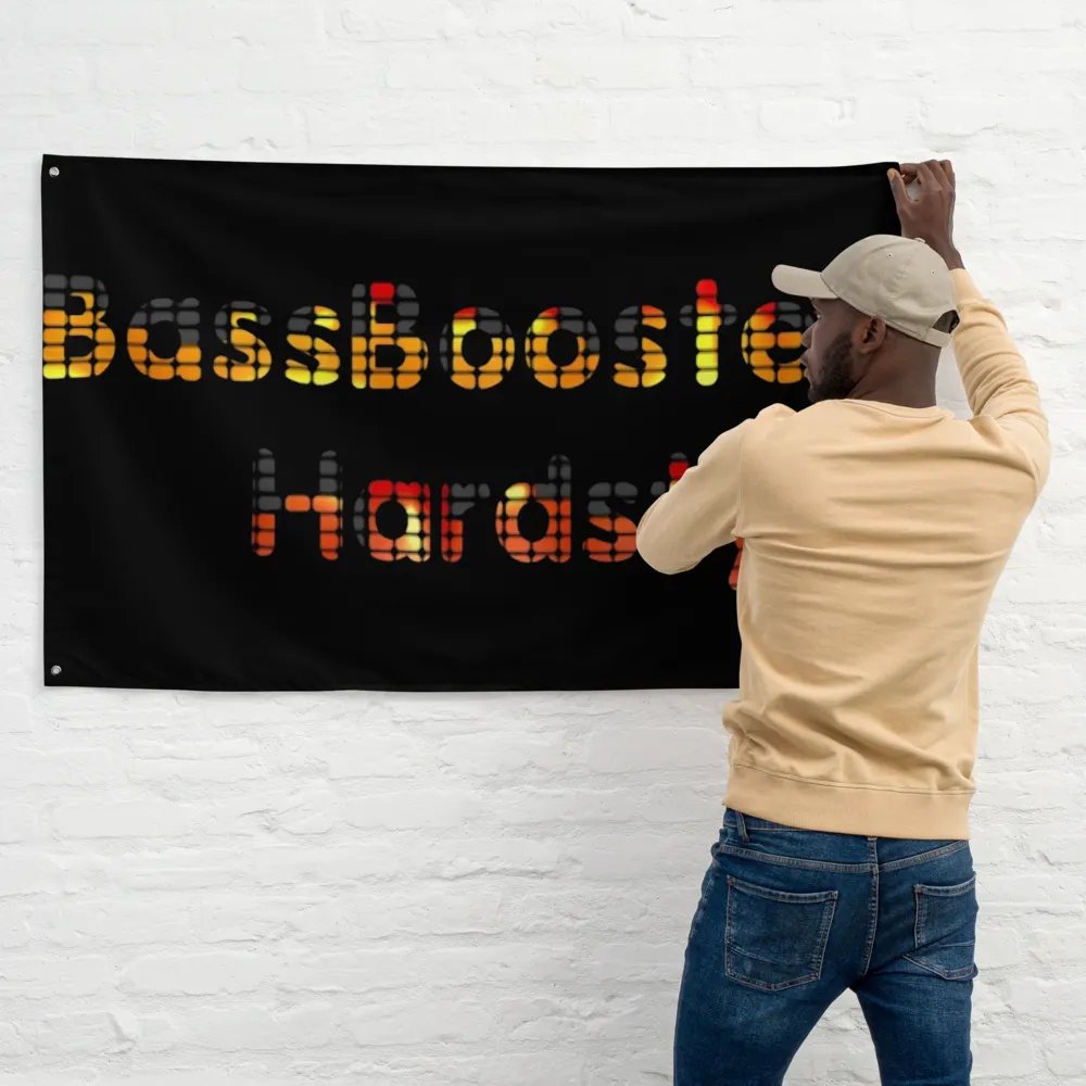 BassBoostedHardstyle Flag product image (11)
