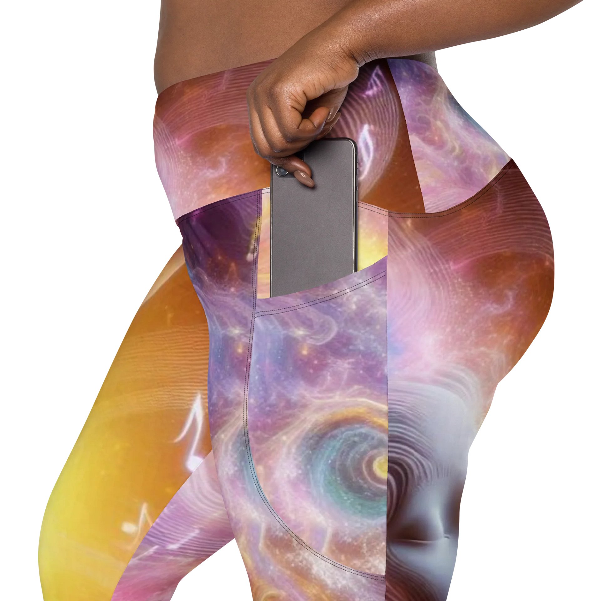 'Tamla Motown' Crossover Leggings with Pockets product image (8)