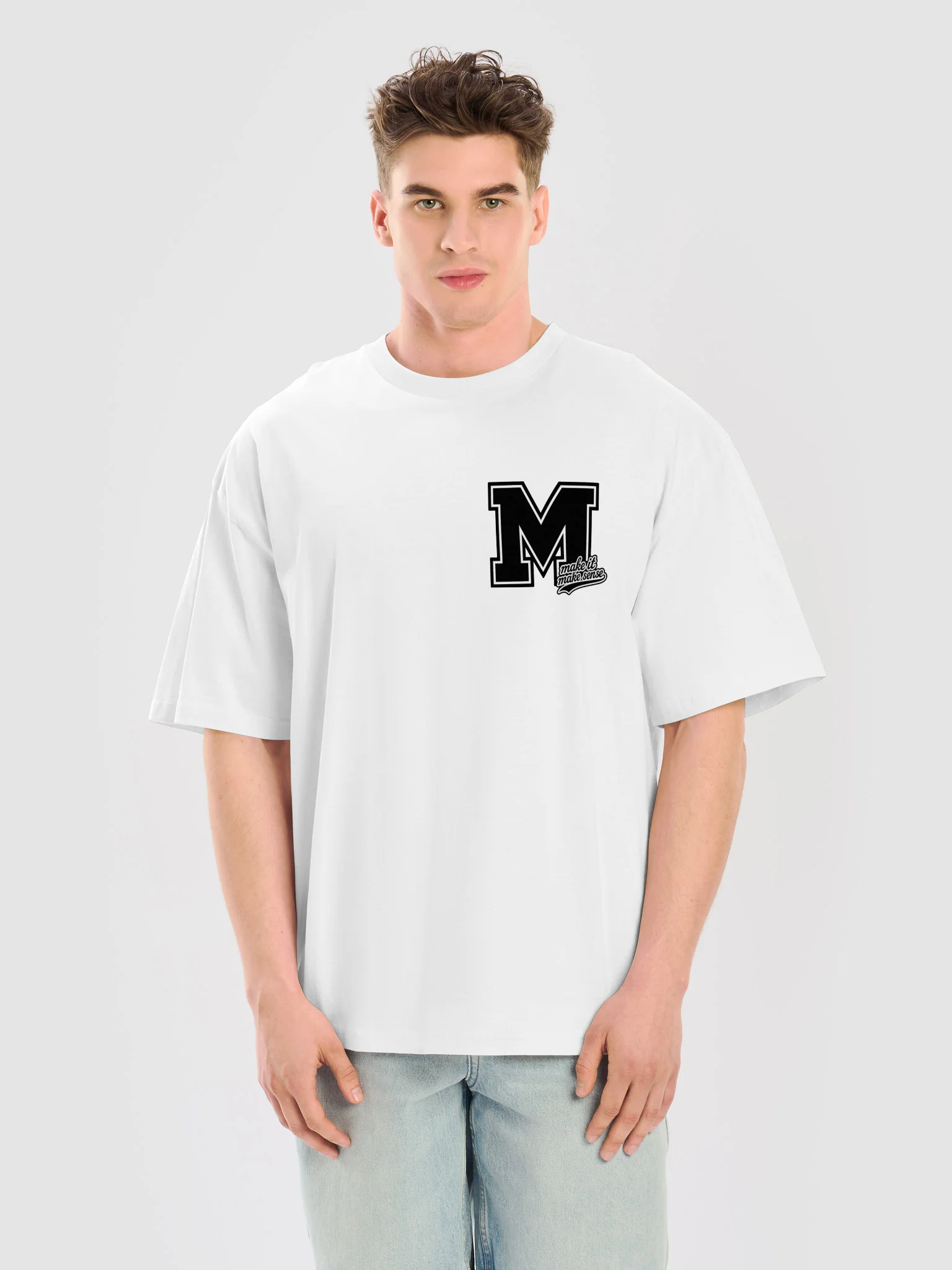 Make It Make Sense Oversized Tee product image (5)