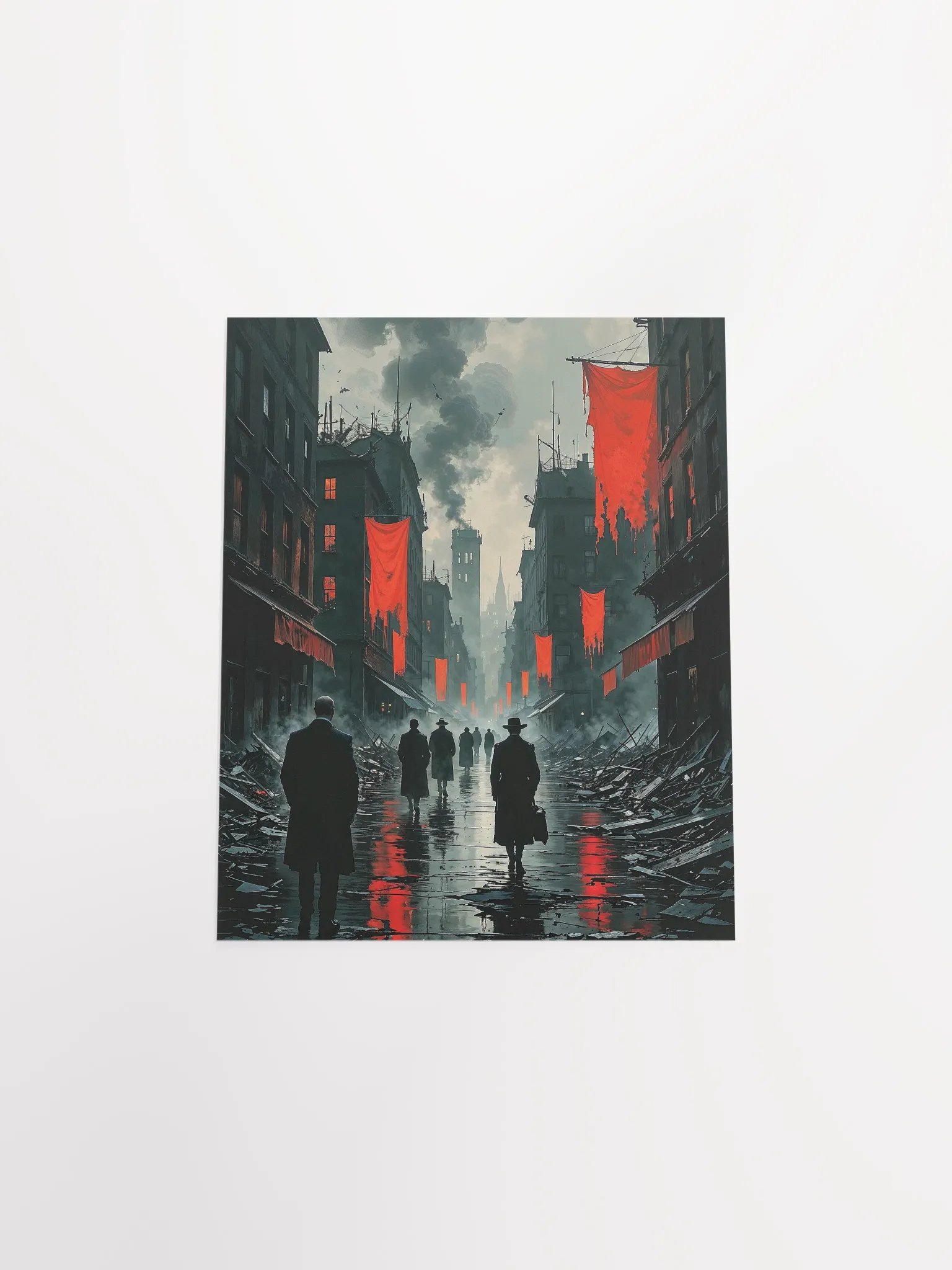 Dystopian Cityscape Poster product image (25)