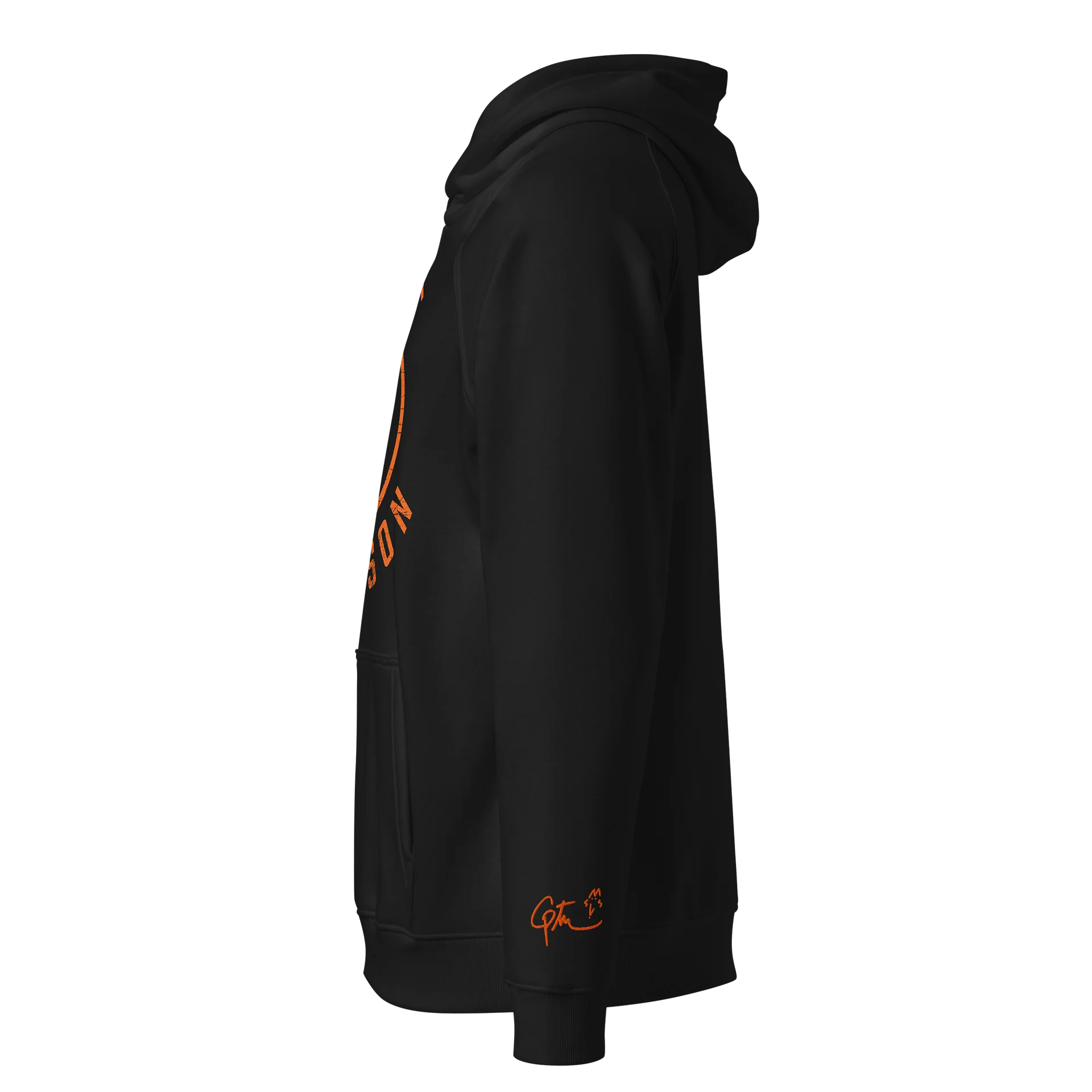 Coyote Coin Unisex Eco-Friendly Raglan Hoodie product image (7)