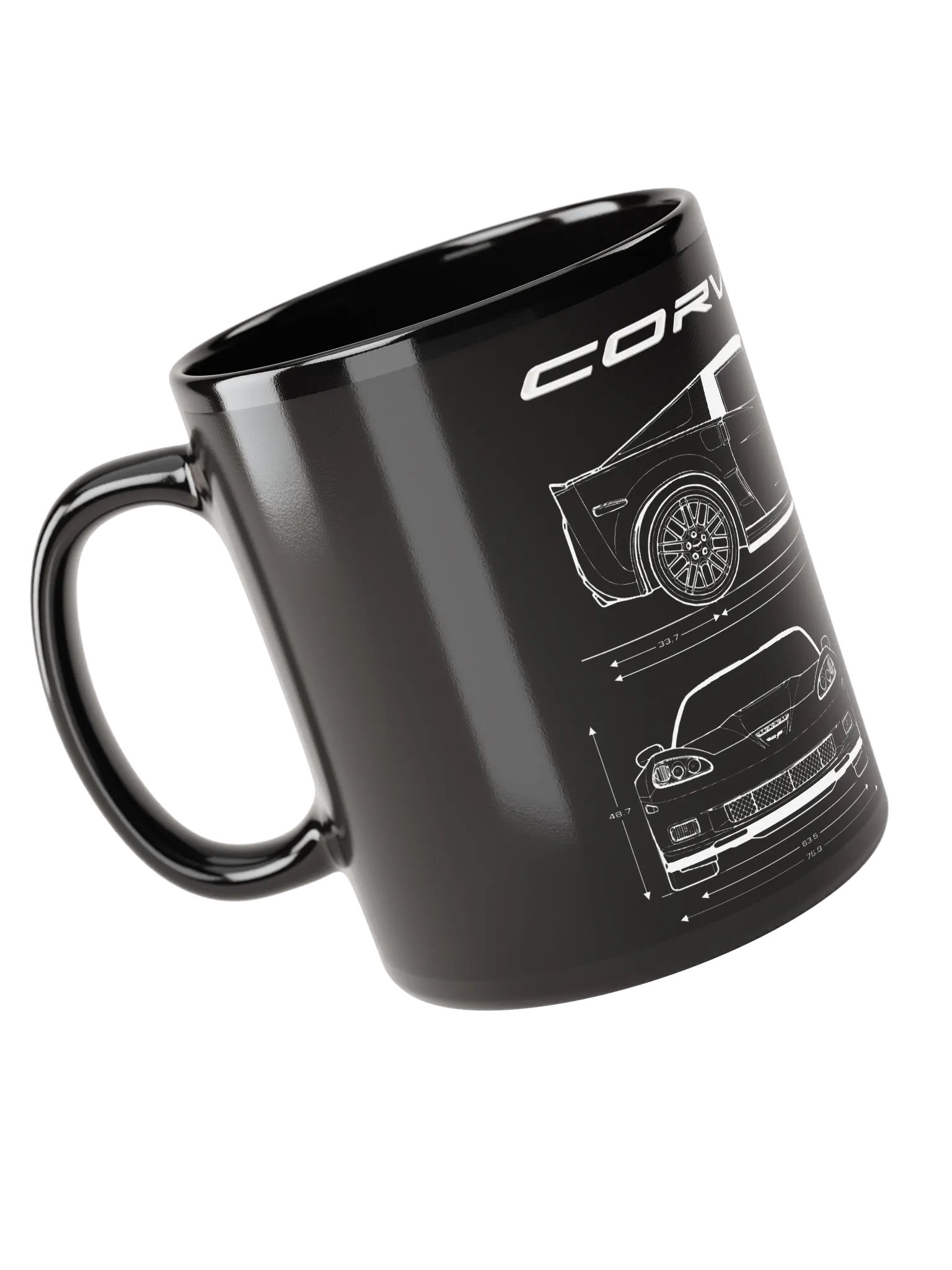 C6 VETTE -MIDNIGHT MUG product image (3)