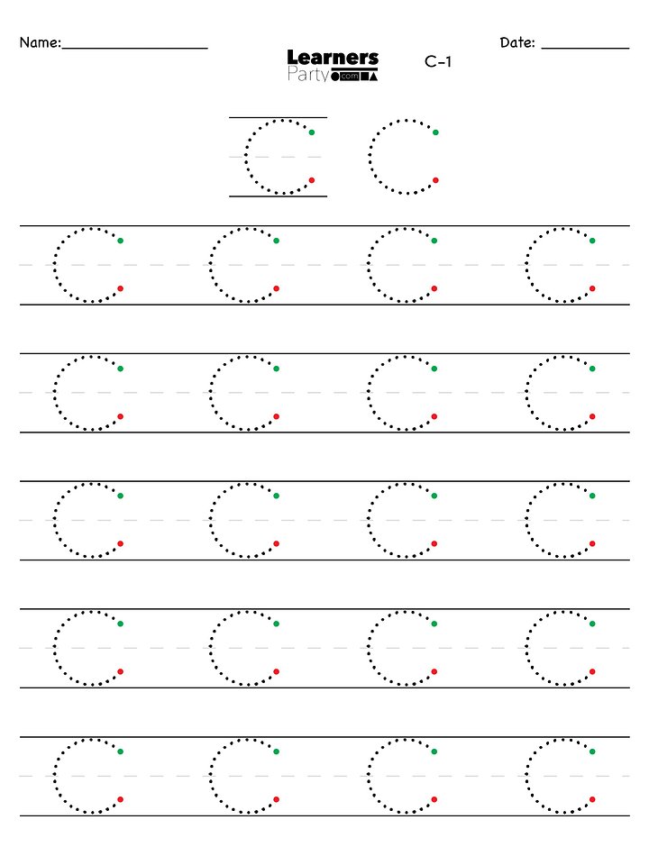 C/c - New Digital Product Progressive Letter Builder product image (1)