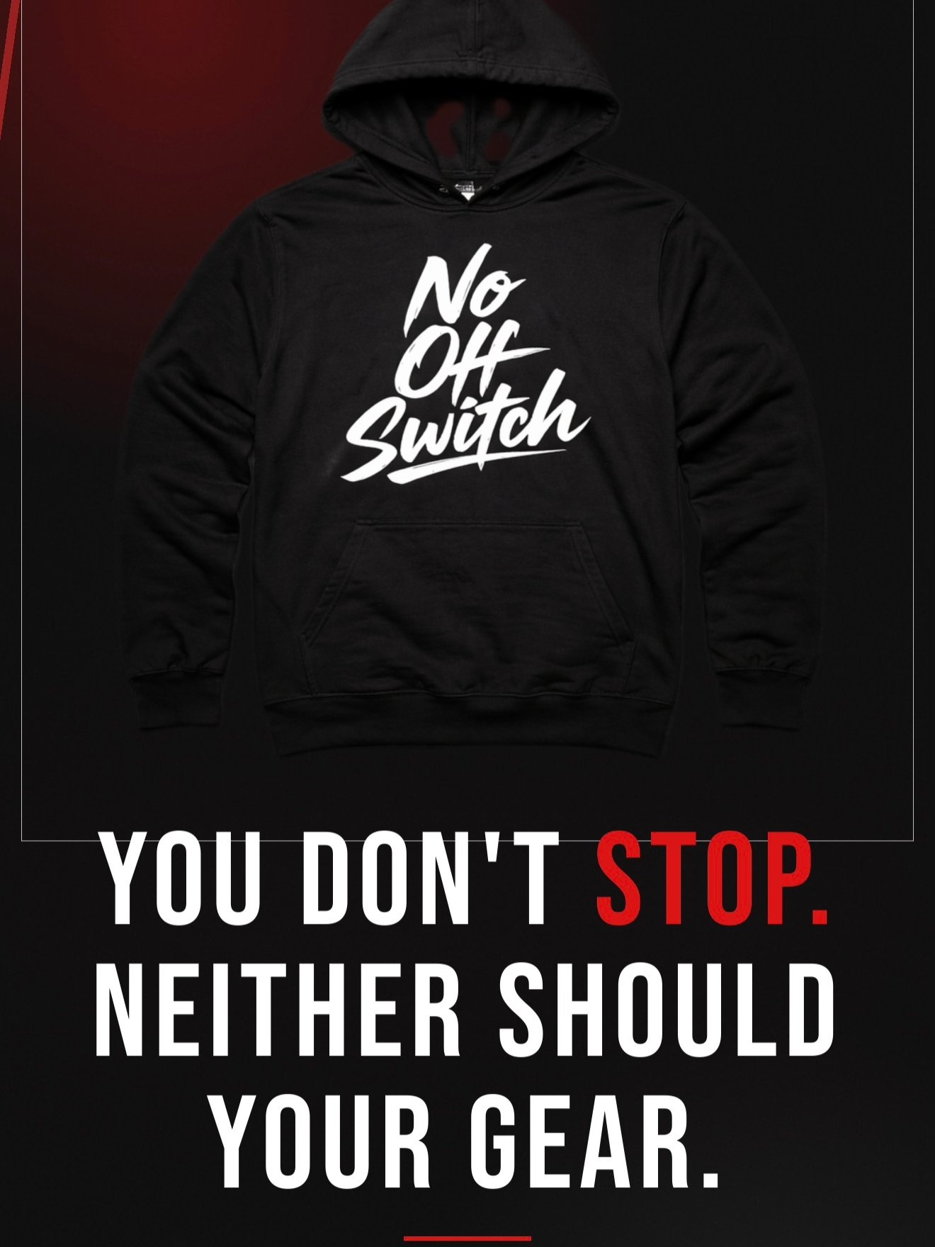 No Off Switch Hoodie - FREE SHIPPING EXCLUSIVE product image (1)