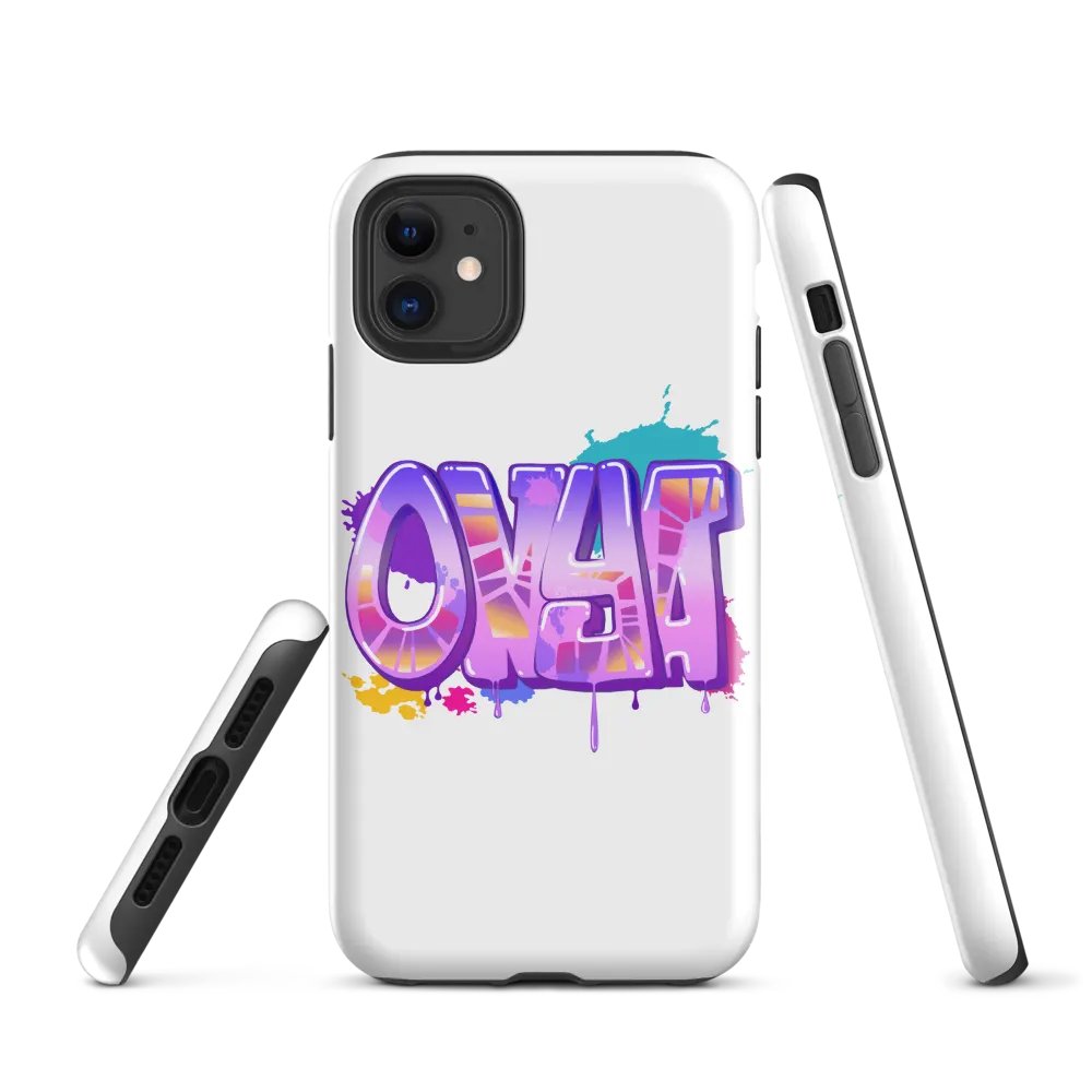 ONYA Graffiti iPhone Case product image (1)
