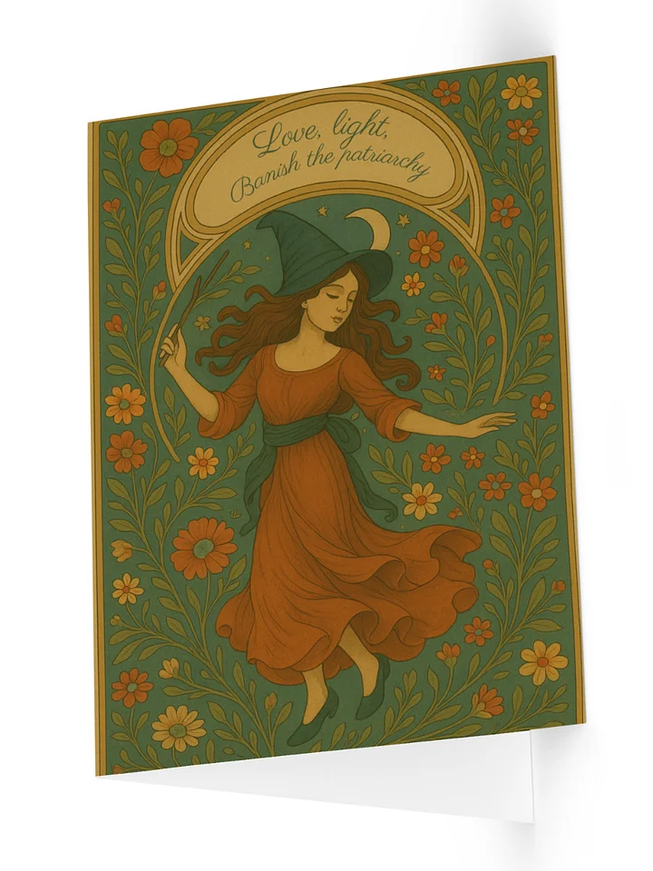Card- Love, Light, Banish The Patriarchy product image (1)