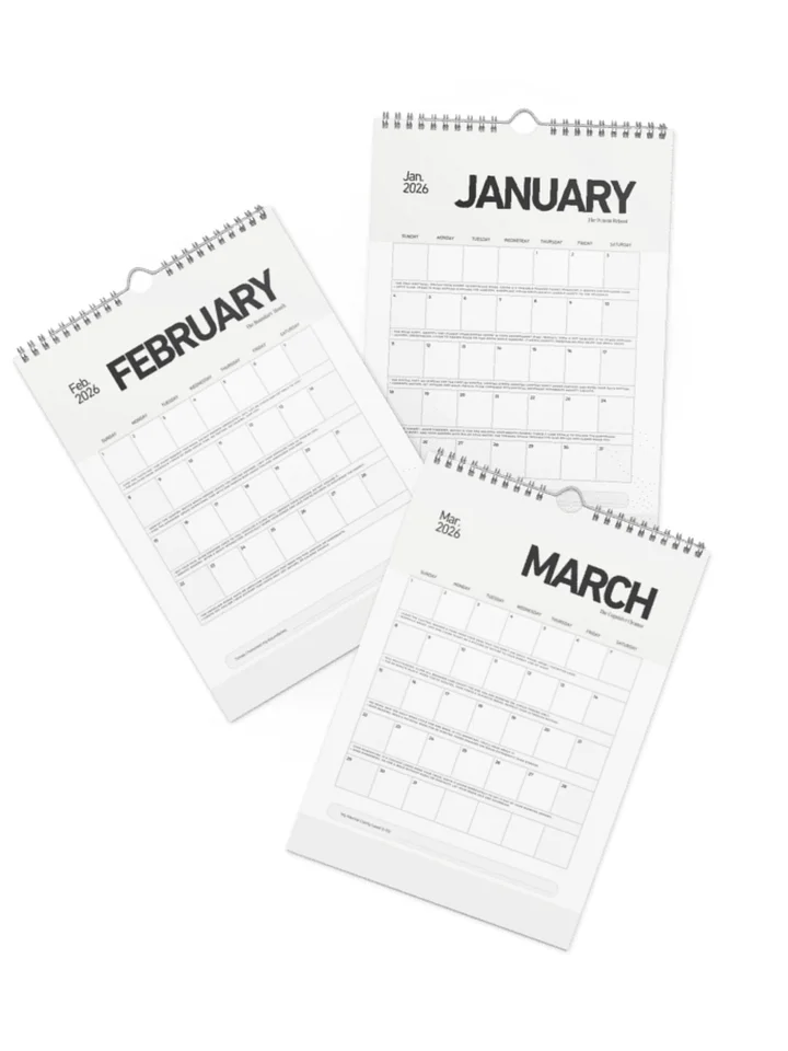 The Greenhouse Calendar 2026: A Year of Sensory Care product image (1)