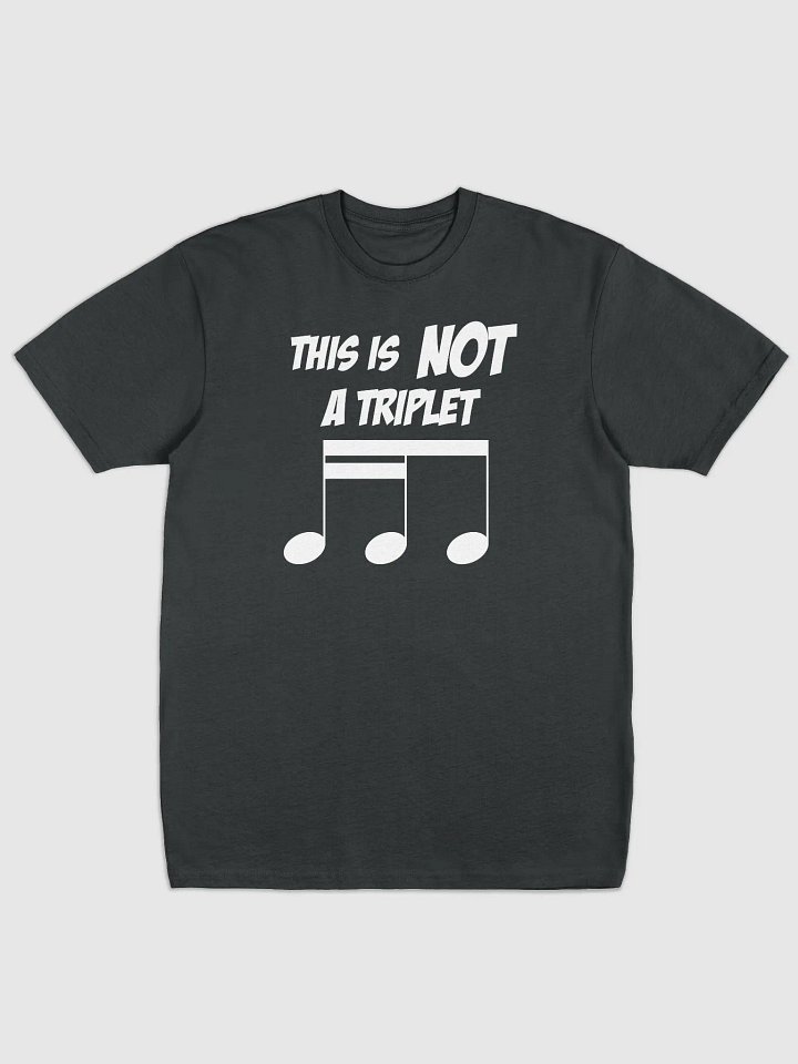Triplet premium t-shirt (white text) product image (6)