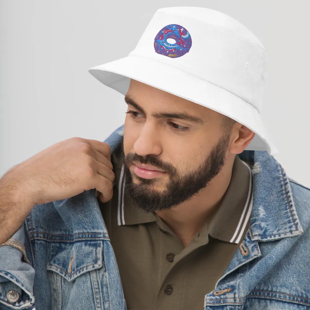 Space Donut Bucket Hat - White product image (11)