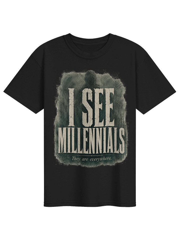 I See Millennials — 90s Horror Nostalgia Graphic Tee product image (1)