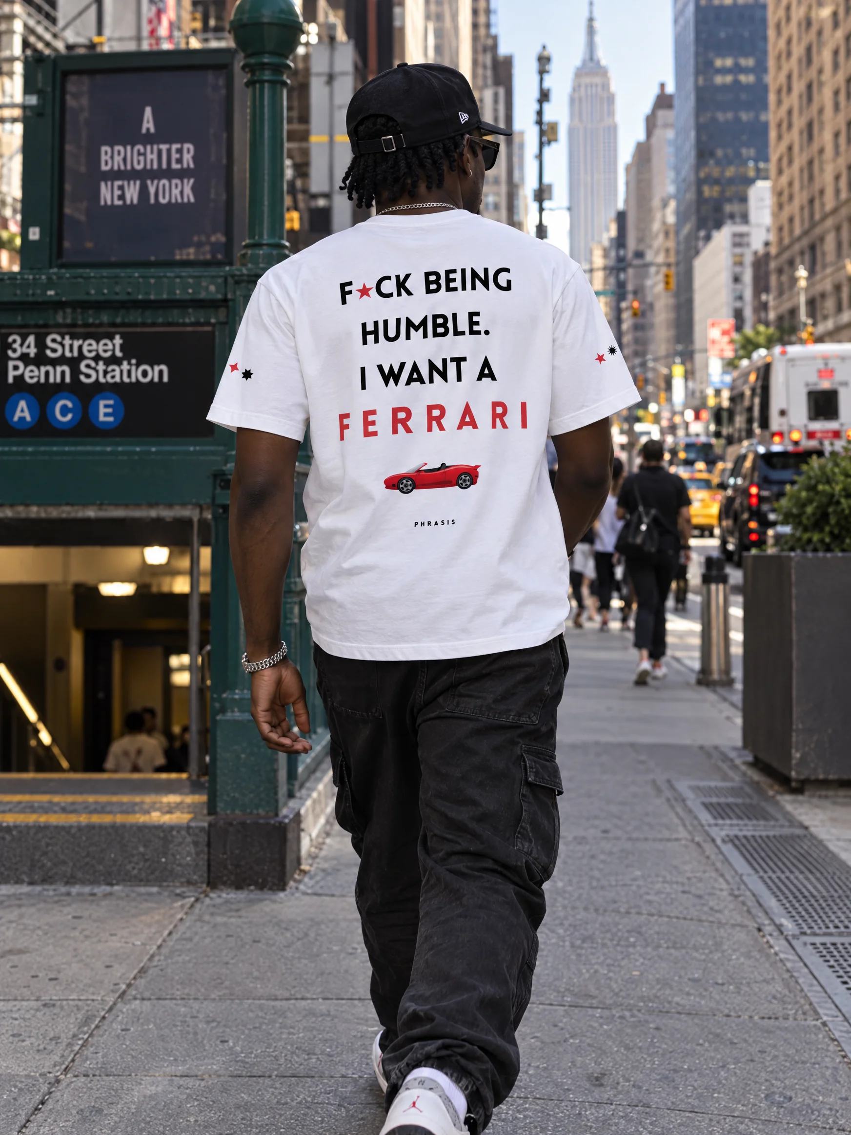 I want a Ferrari #1 — Solid White Blend, photo 5