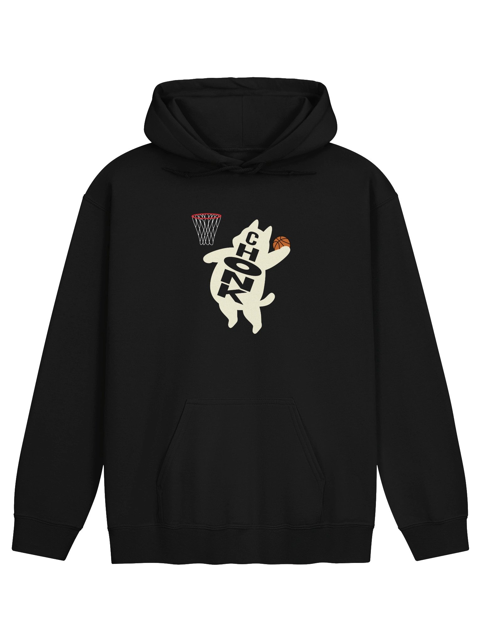 Basketball Chonk Cat - Unisex Adult Hoodie product image (1)