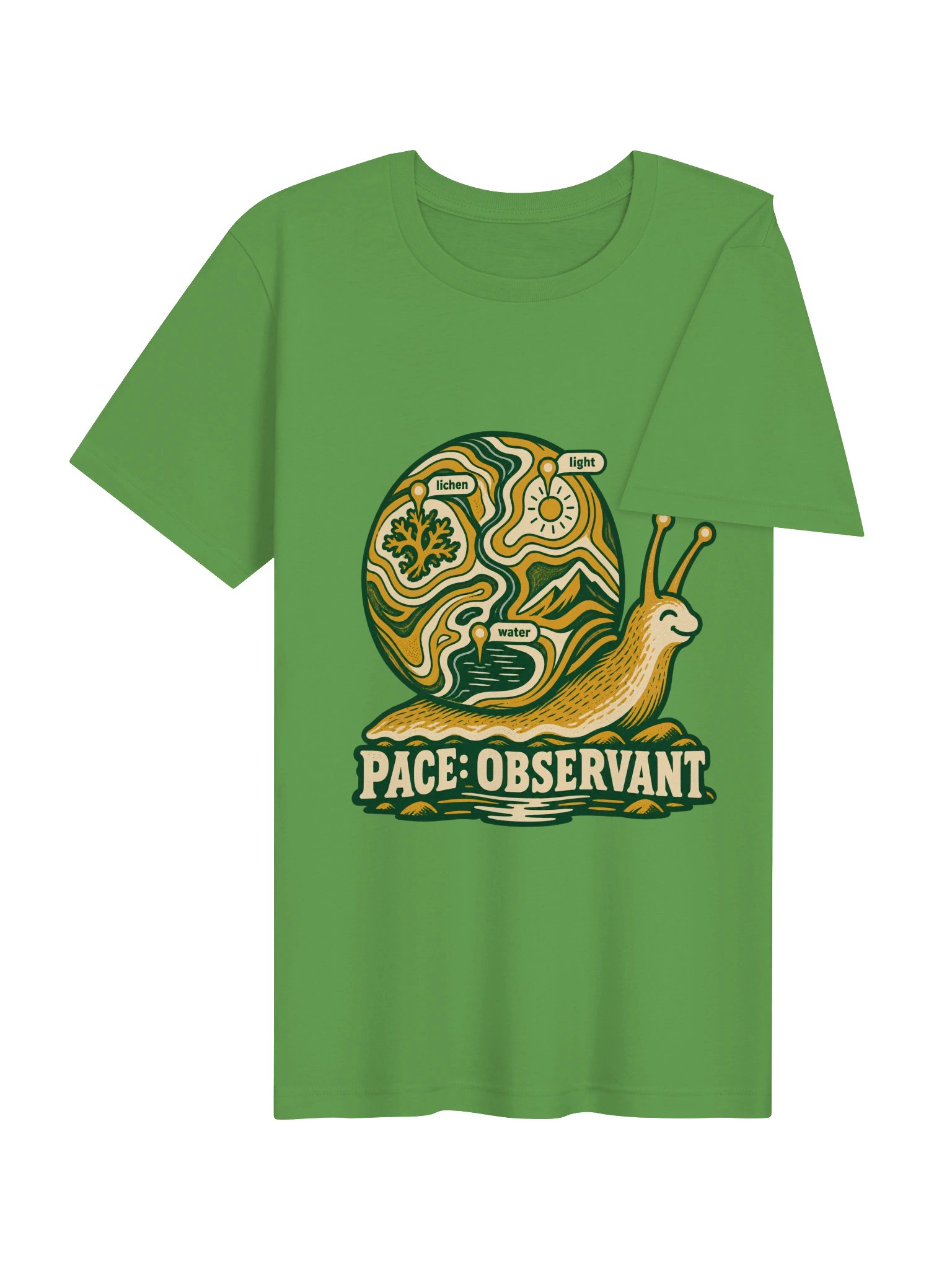 Slow Miles Society — Slow hiking / contemplative hiking Graphic T-Shirt product image (11)