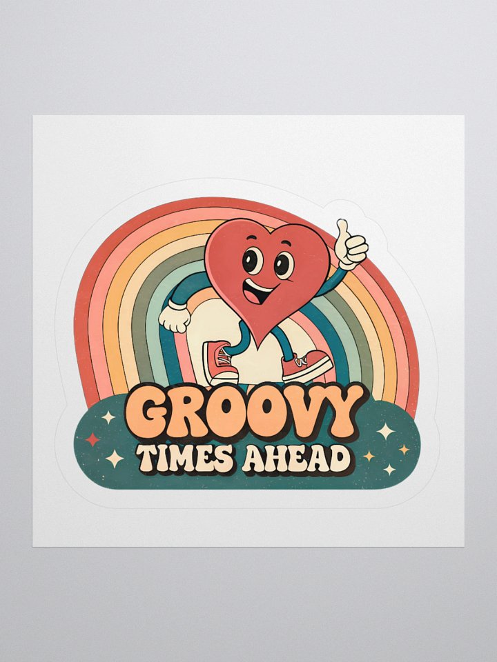 Groovy Times Heart Thumbs-Up Stickers product image (2)