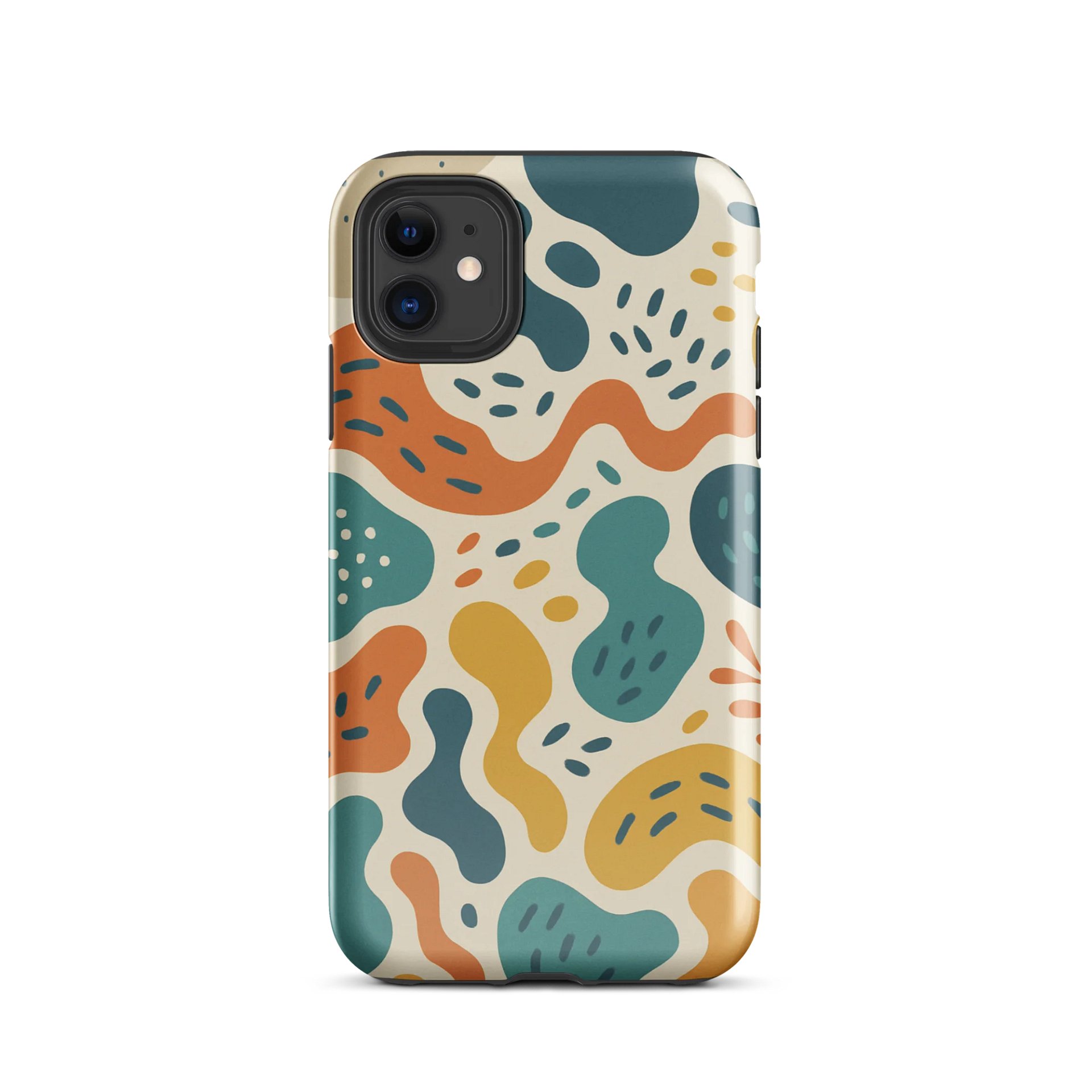 Organic Abstract Teal iPhone® Tough Case product image (55)