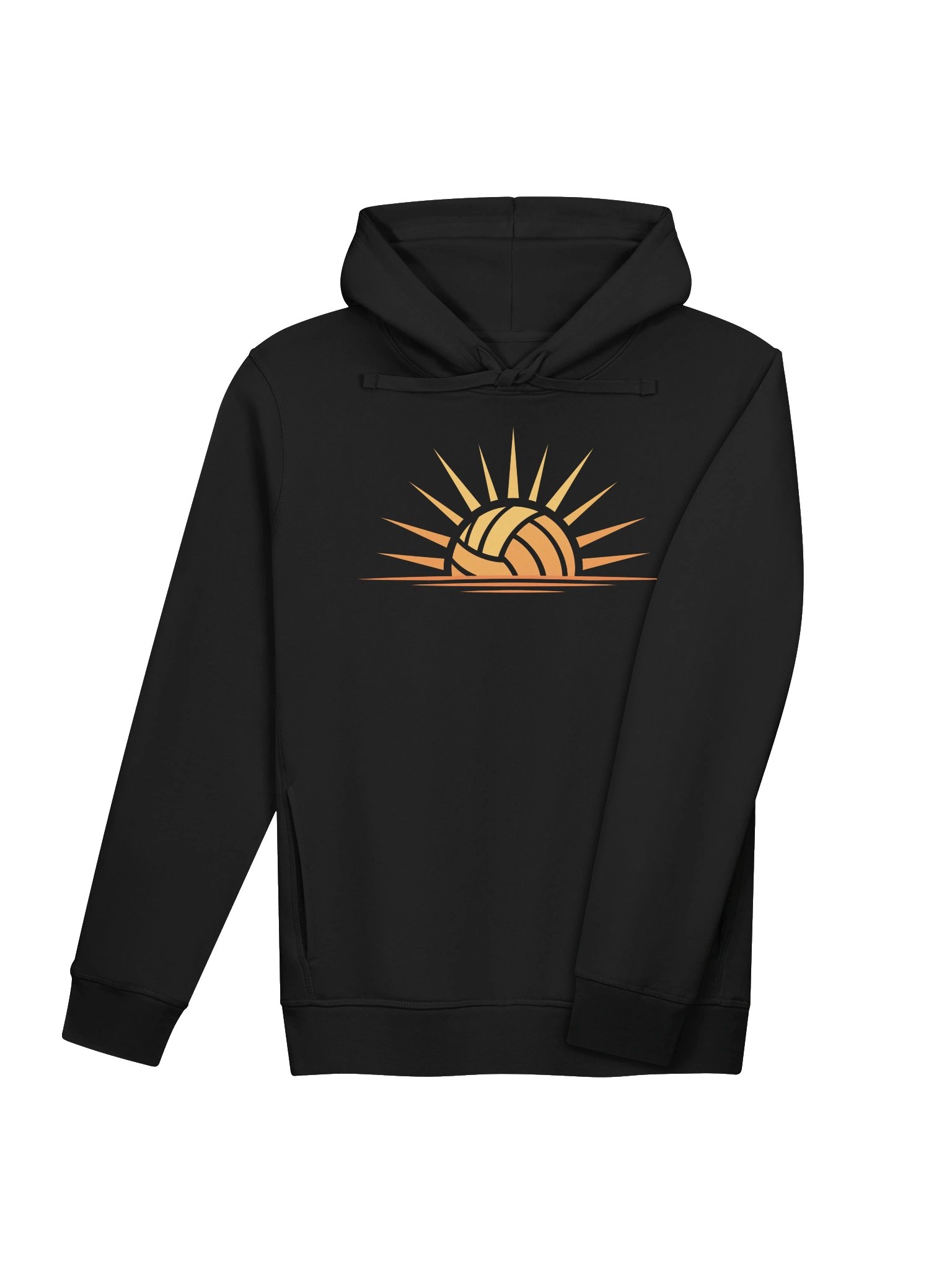 The Volleyball Sunrise Side Pocket Hoodie product image (6)