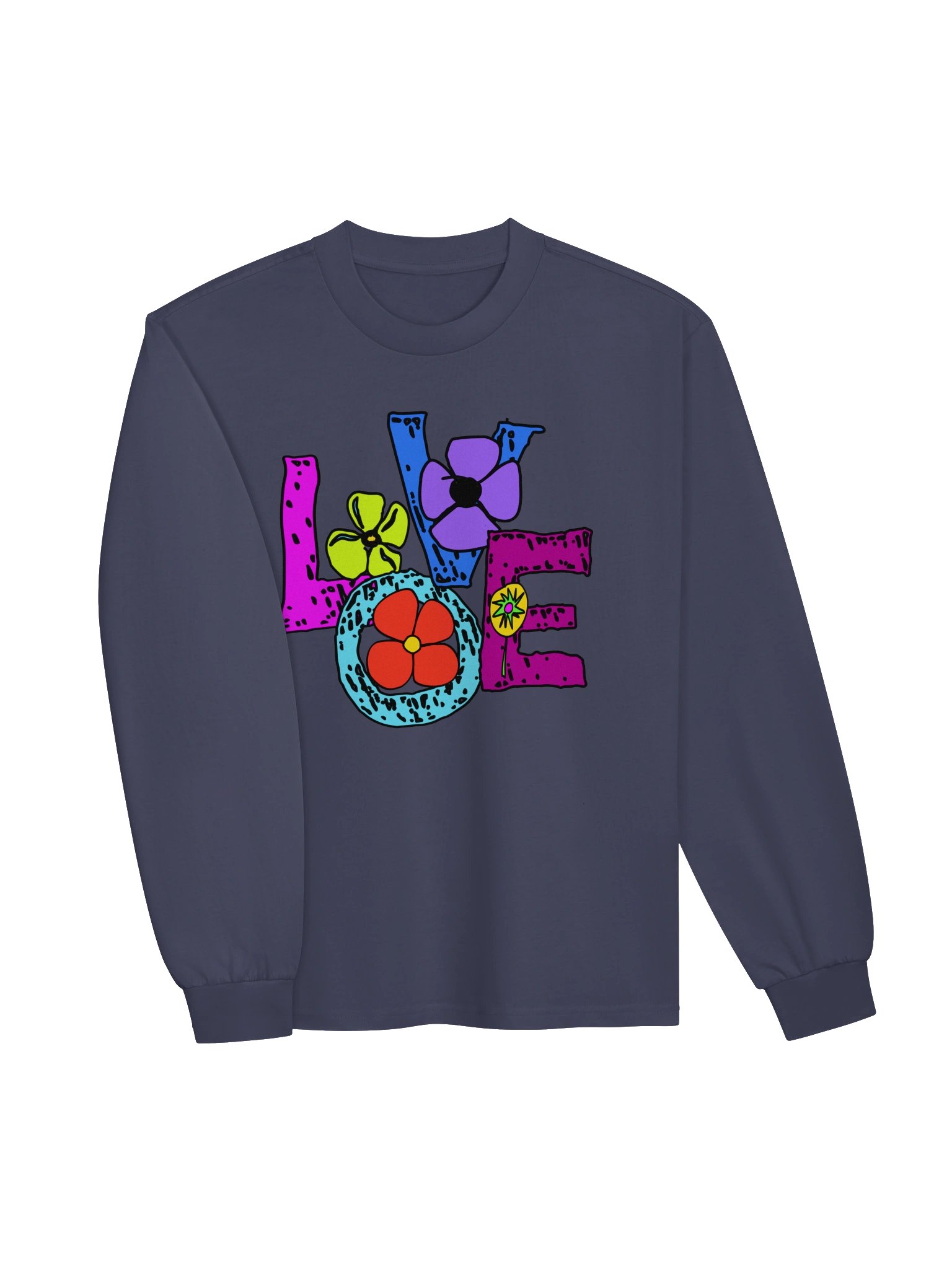 Love | AS Colour Unisex Premium Heavyweight Long Sleeve Shirt product image (2)