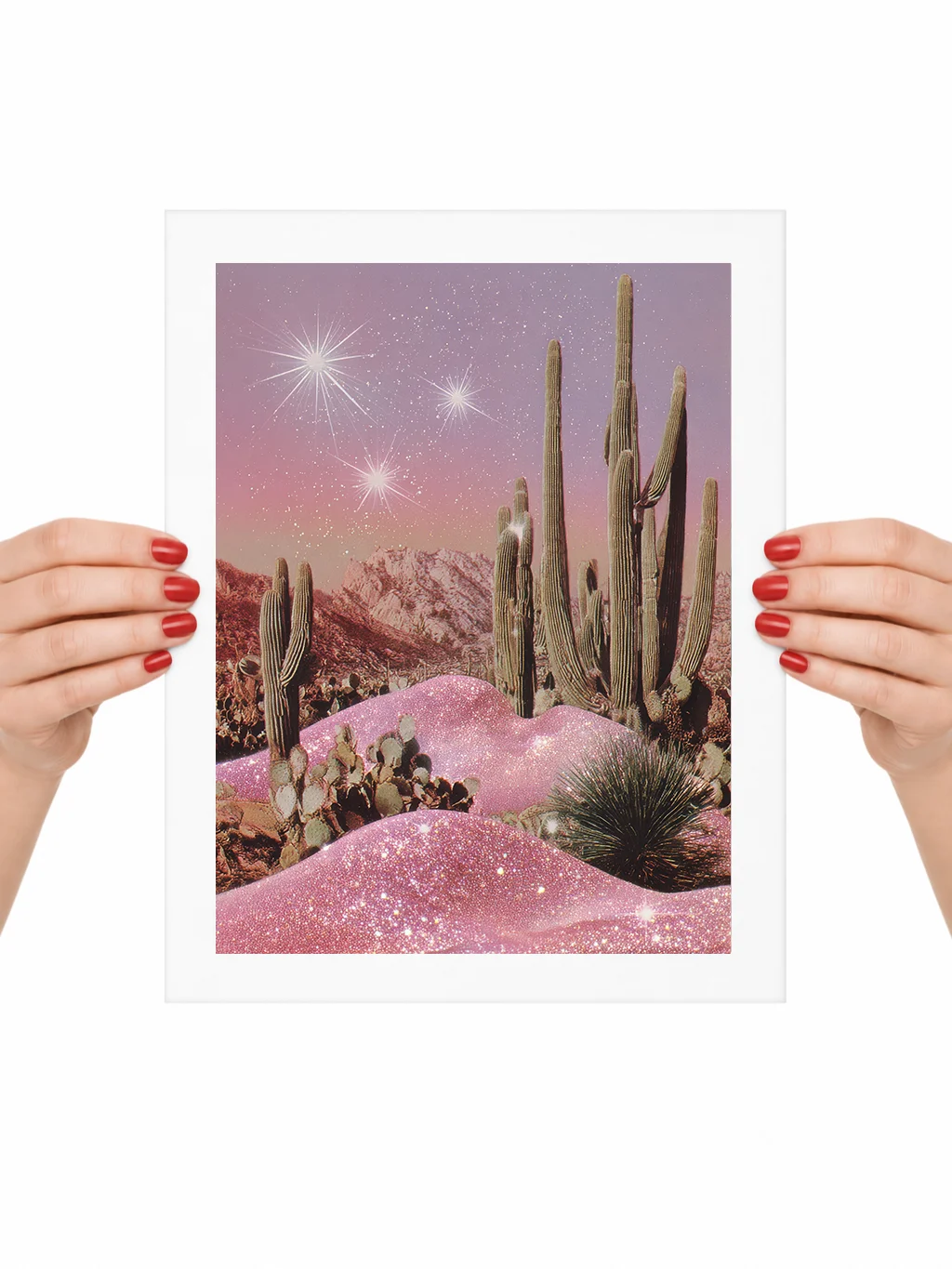 Pink Desert Art Print product image (2)