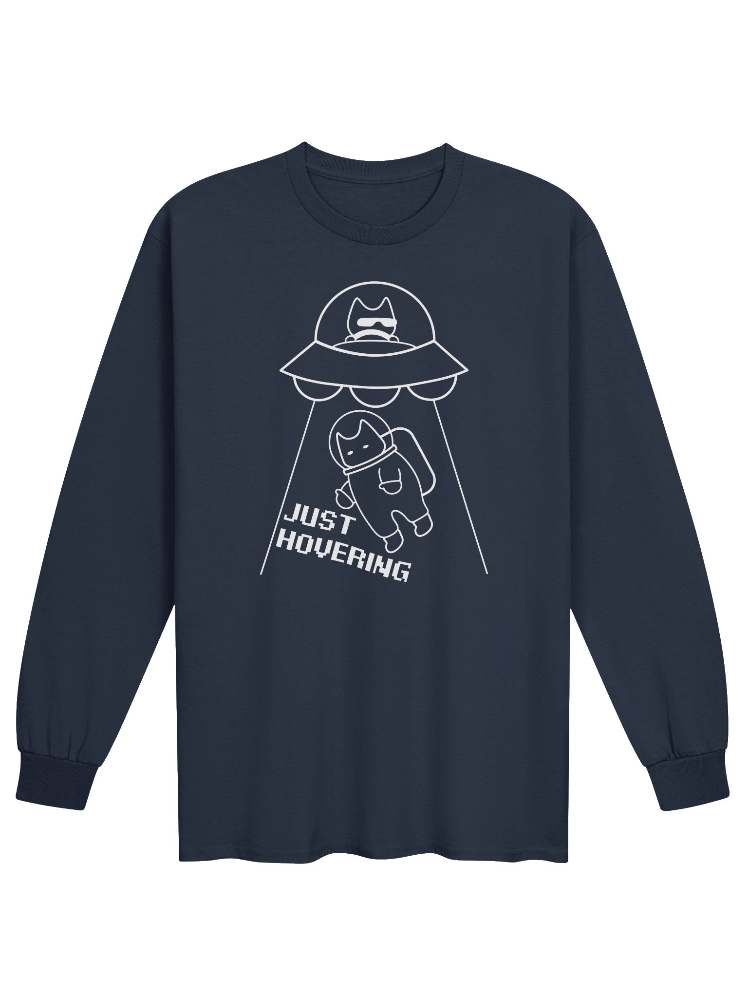 Astronaut Abduction - Unisex Adult Long Sleeve T-shirt product image (1)