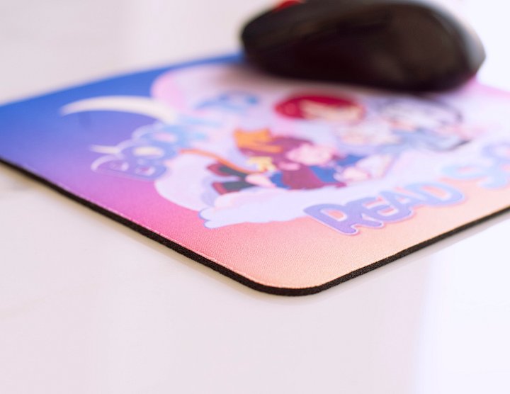 Born to Read Shoujo Mousepad (Night Version) product image (2)