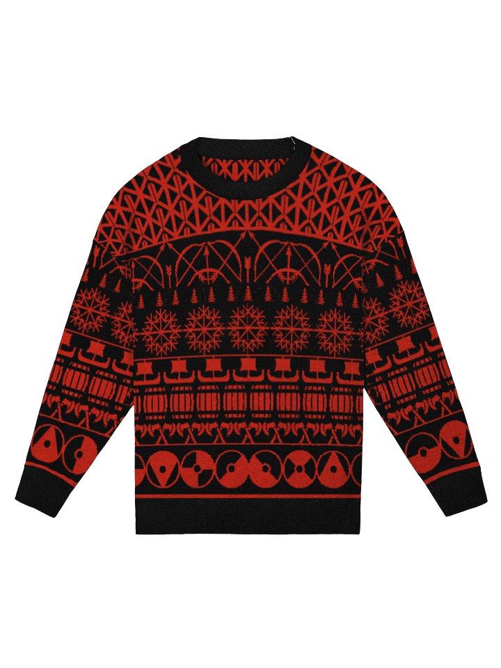 RED & BLACK CLAN HOLIDAY KNIT product image (1)