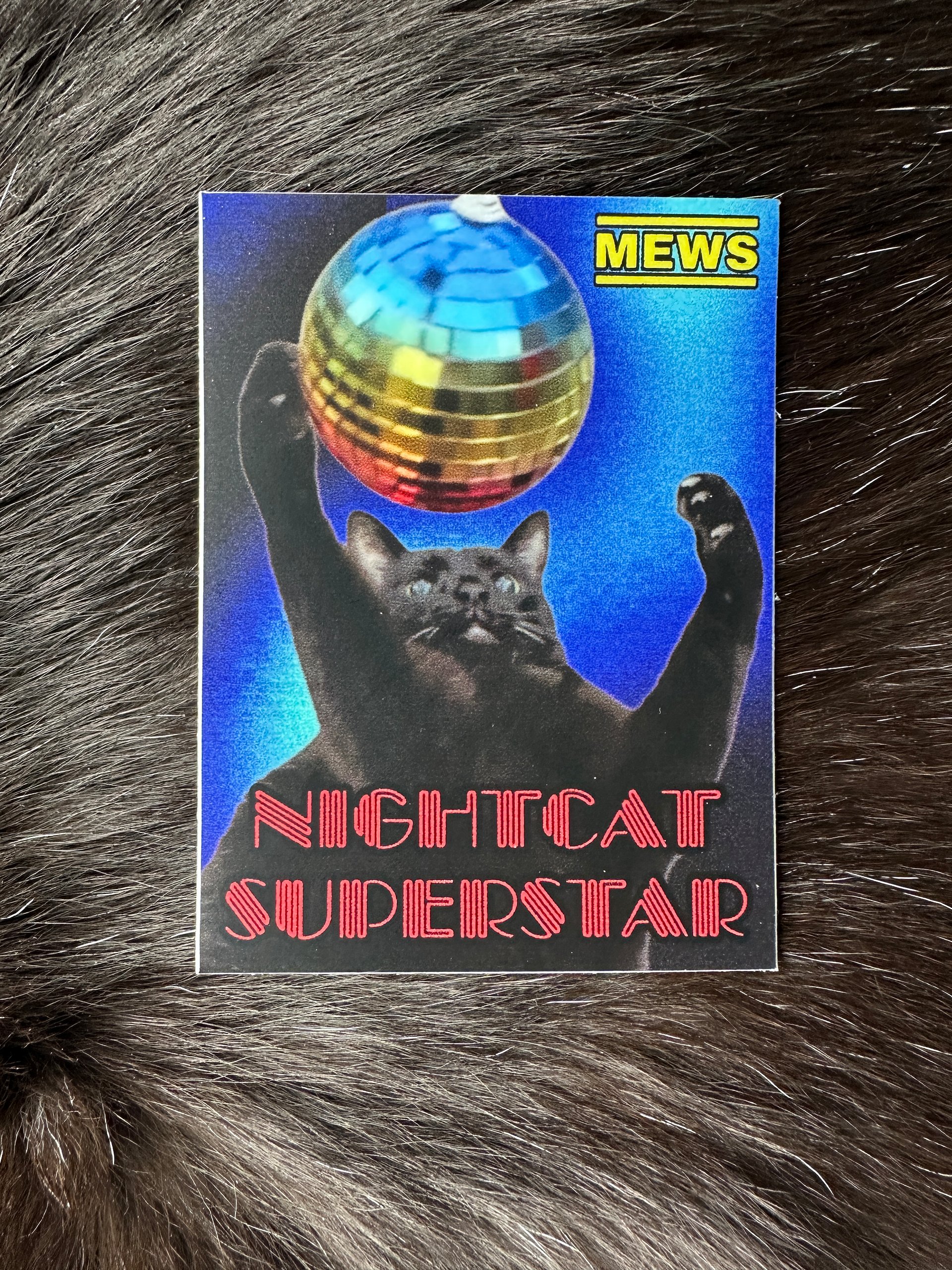 Nightcat Superstar sticker product image (1)