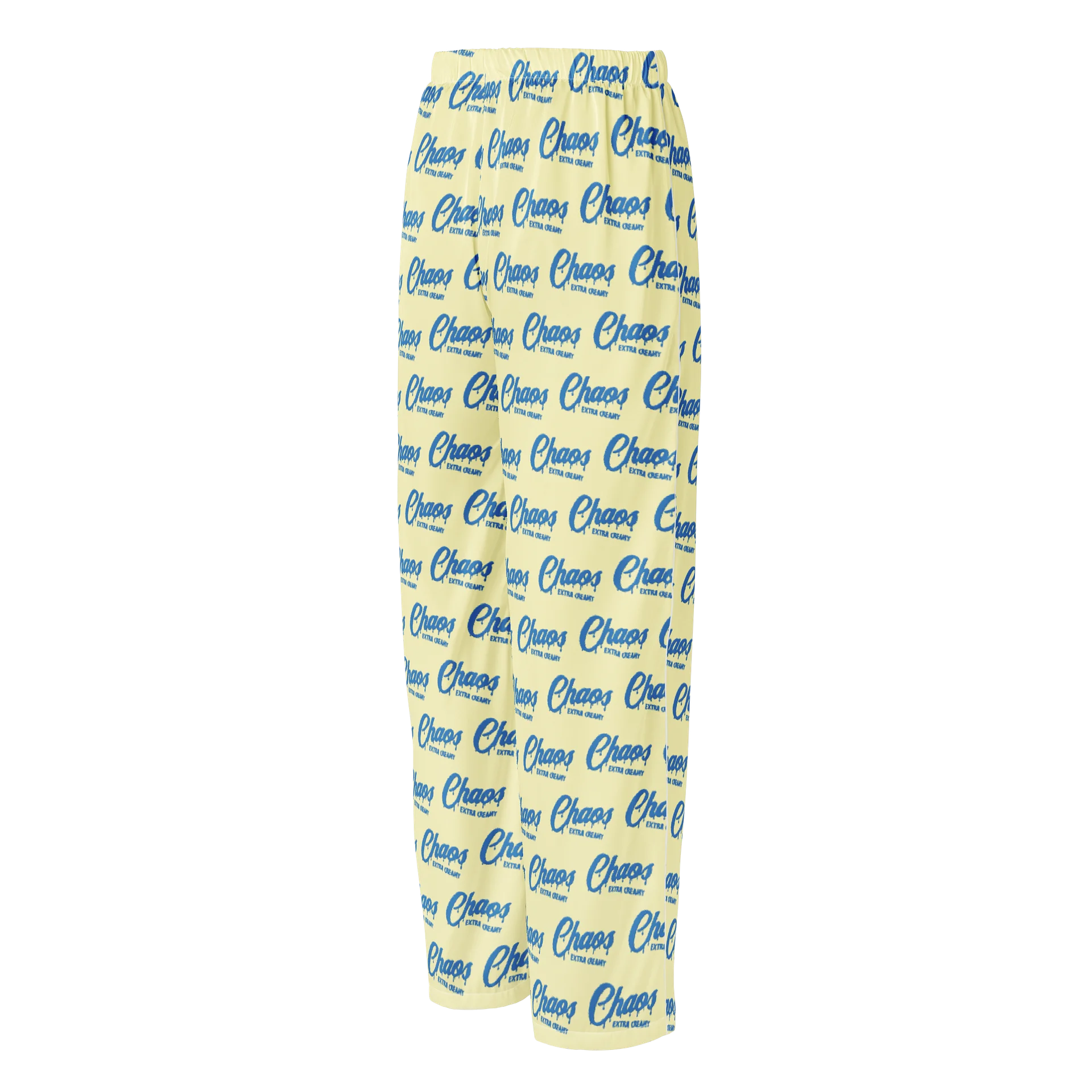 Chaos - Extra Creamy (Blue & Yellow) Women's Pajama Pants product image (2)