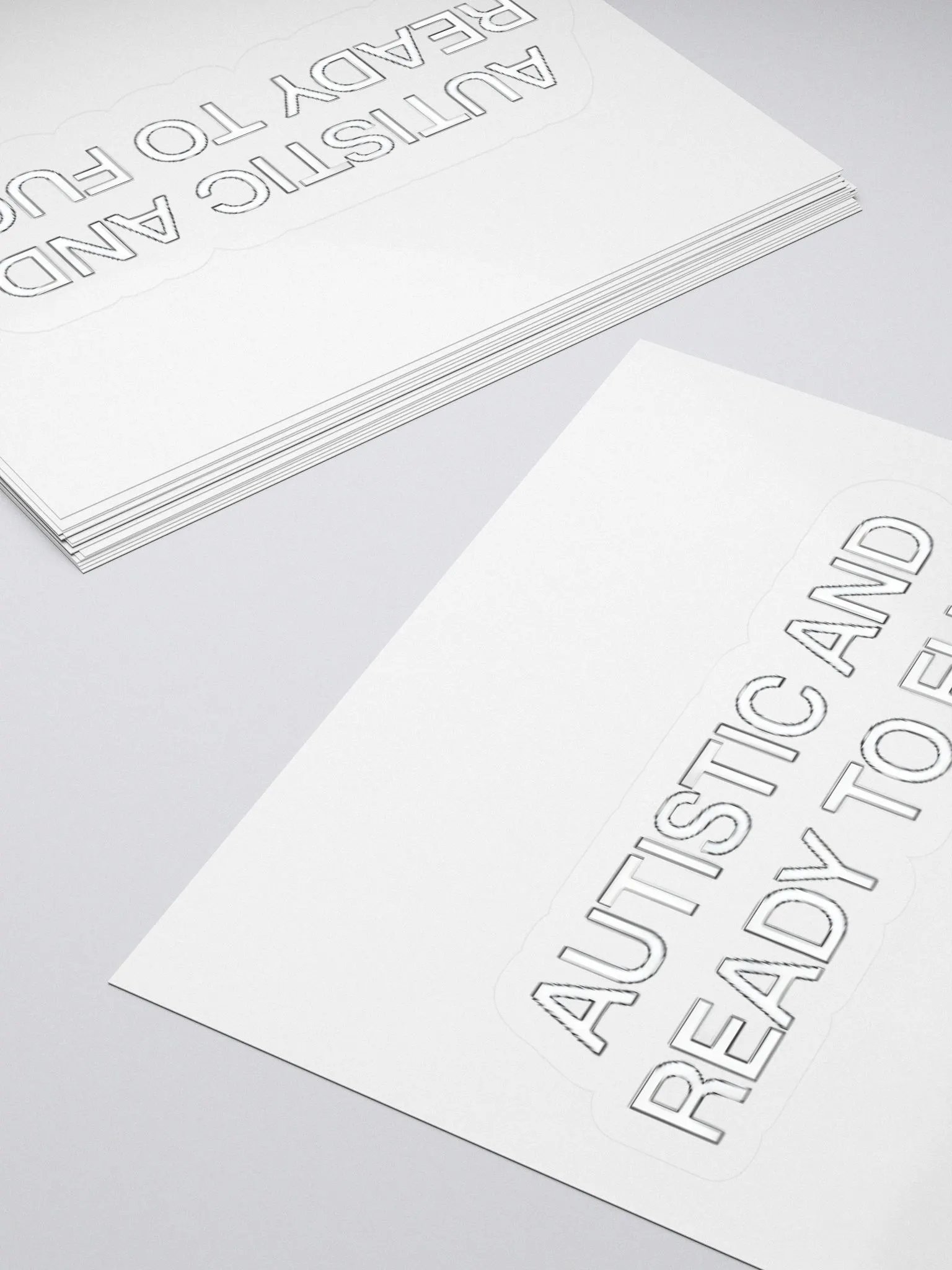 Autistic And Ready To Fuck Sticker product image (4)