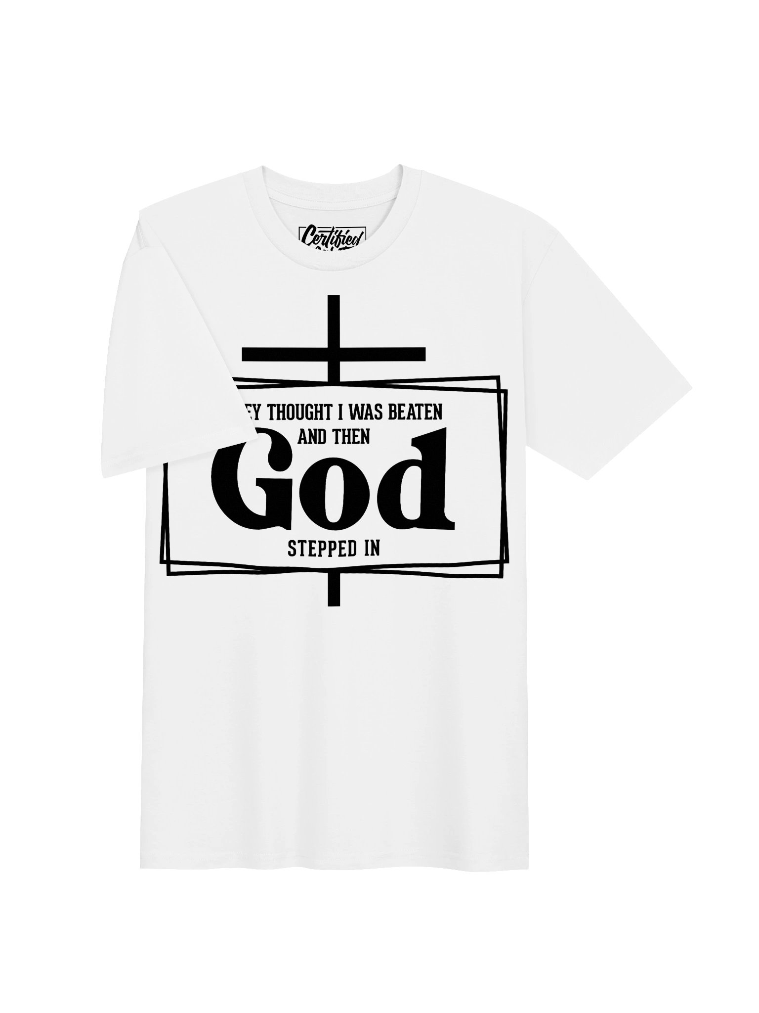 CBF - GOD STEPPED IN TEE product image (6)