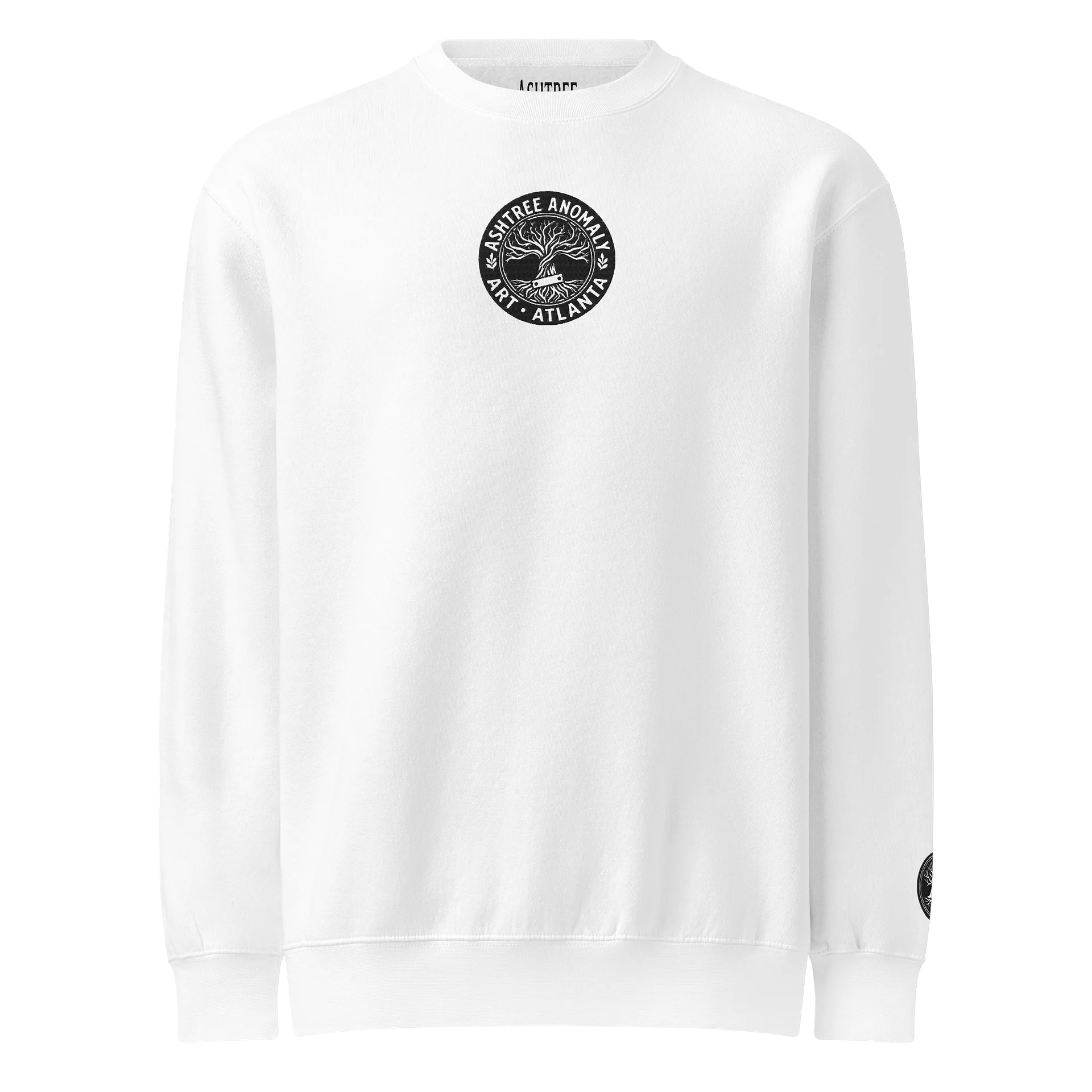 AshTree Anomaly White Sweatshirt product image (1)