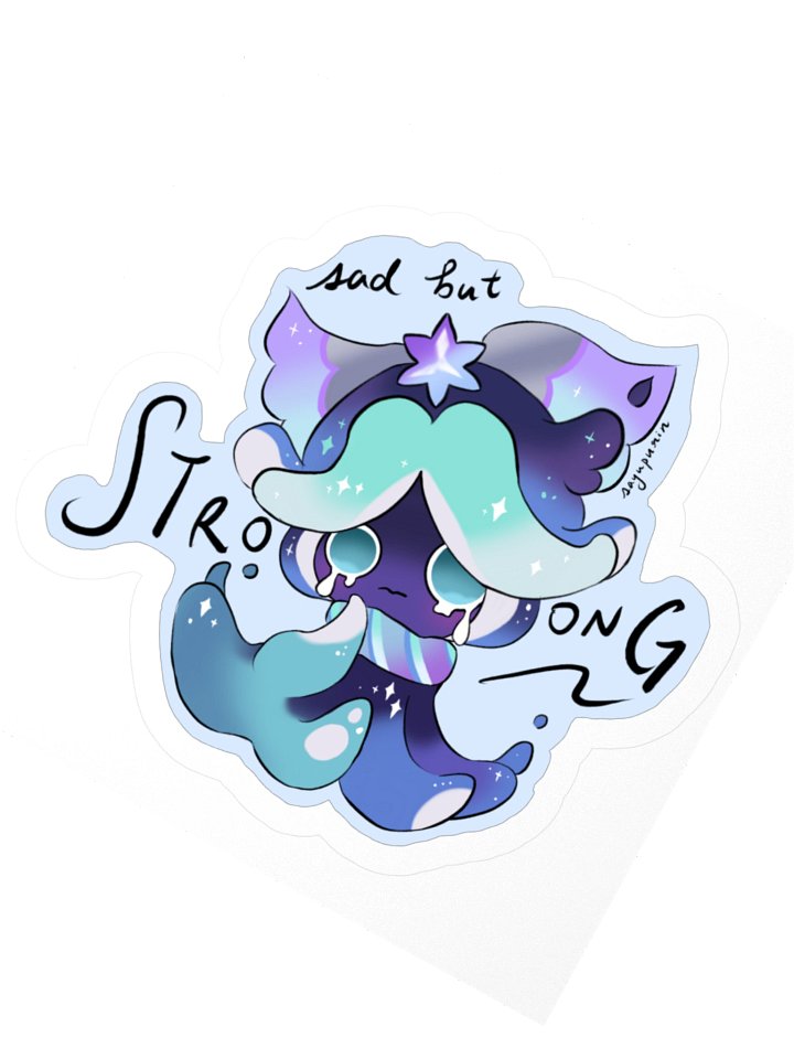 Squid Ink Cookie - Cookie Run Kingdom | Sticker product image (5)