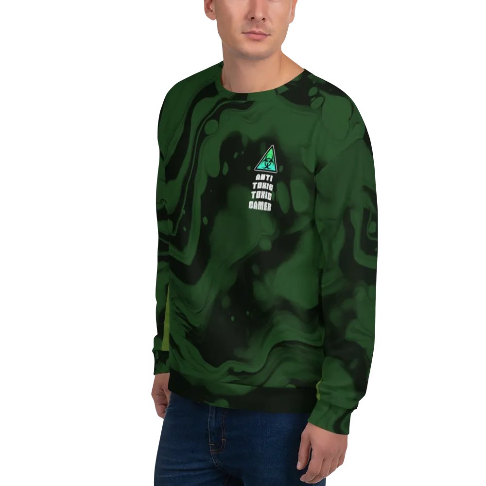 All-Over Print Anti-Toxic-Toxic-Gamer Sweatshirt product image (7)