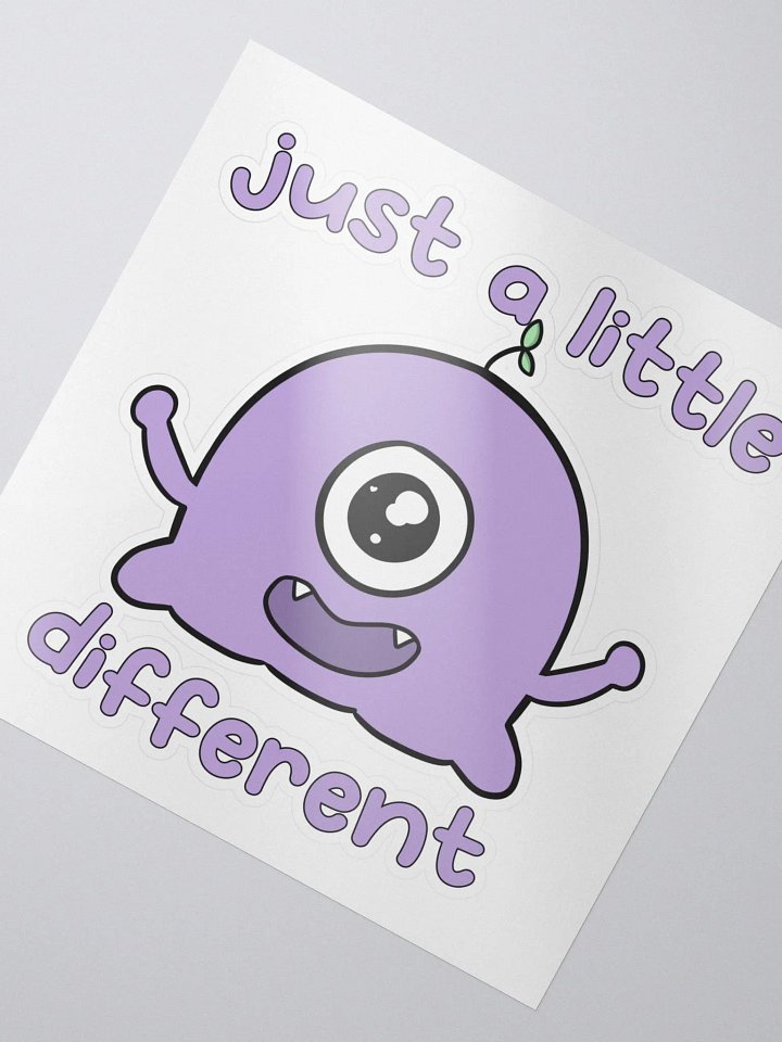 Just a little different - Alien Sticker product image (2)