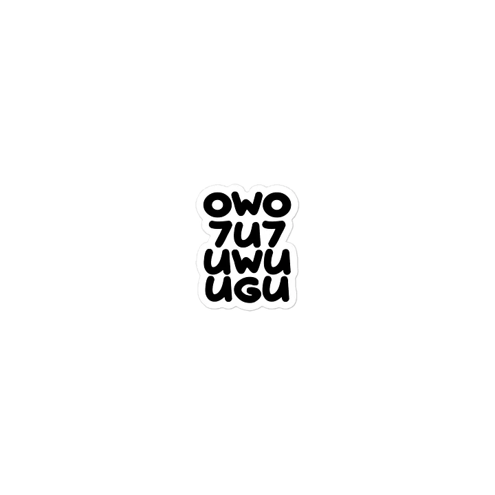 UGU STACK Sticker product image (1)