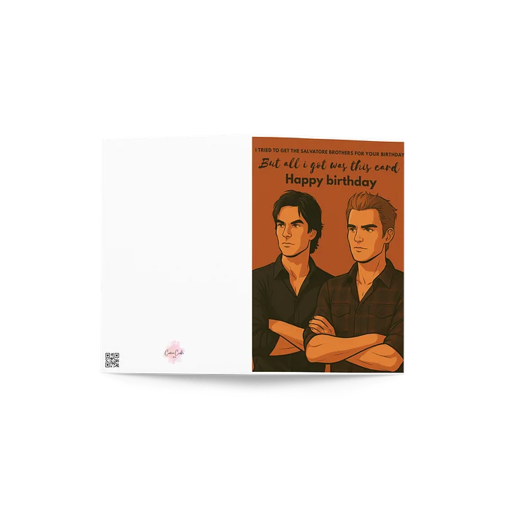 SALVATORE BROTHERS BIRTHDAY CARD product image (4)
