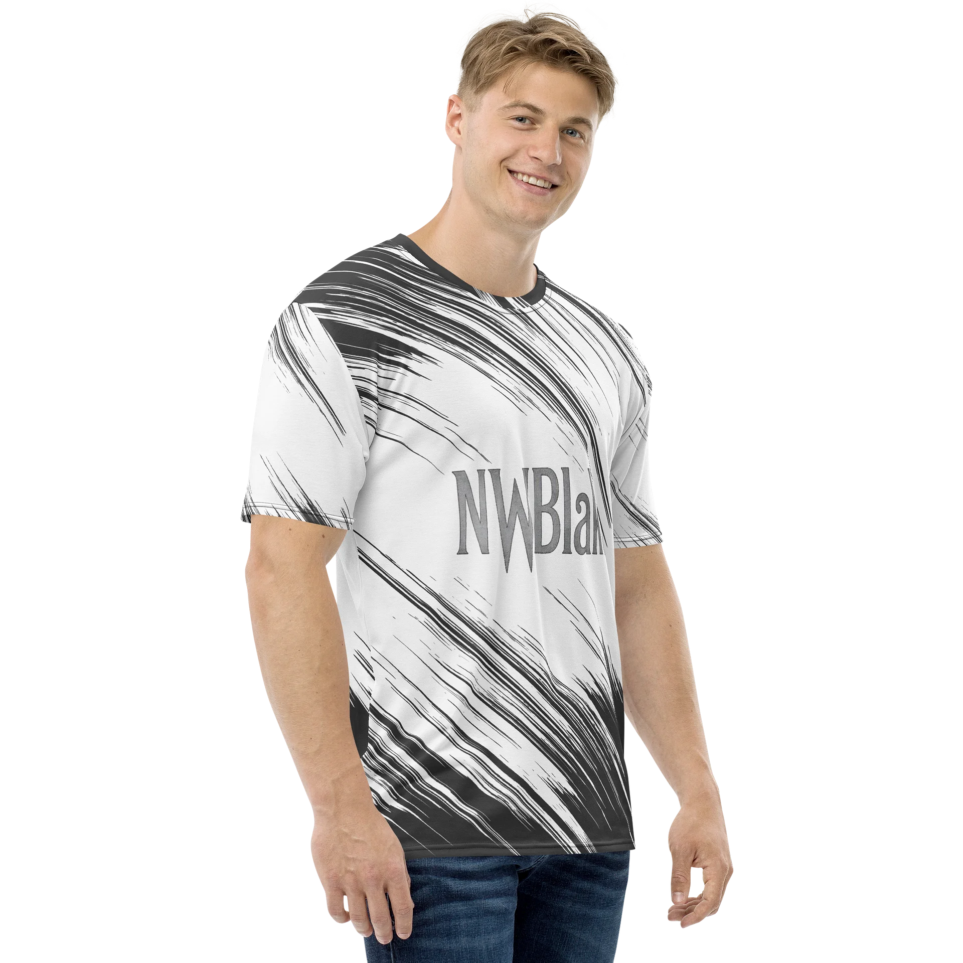NWBlake Abstract Streak Logo Tee product image (4)