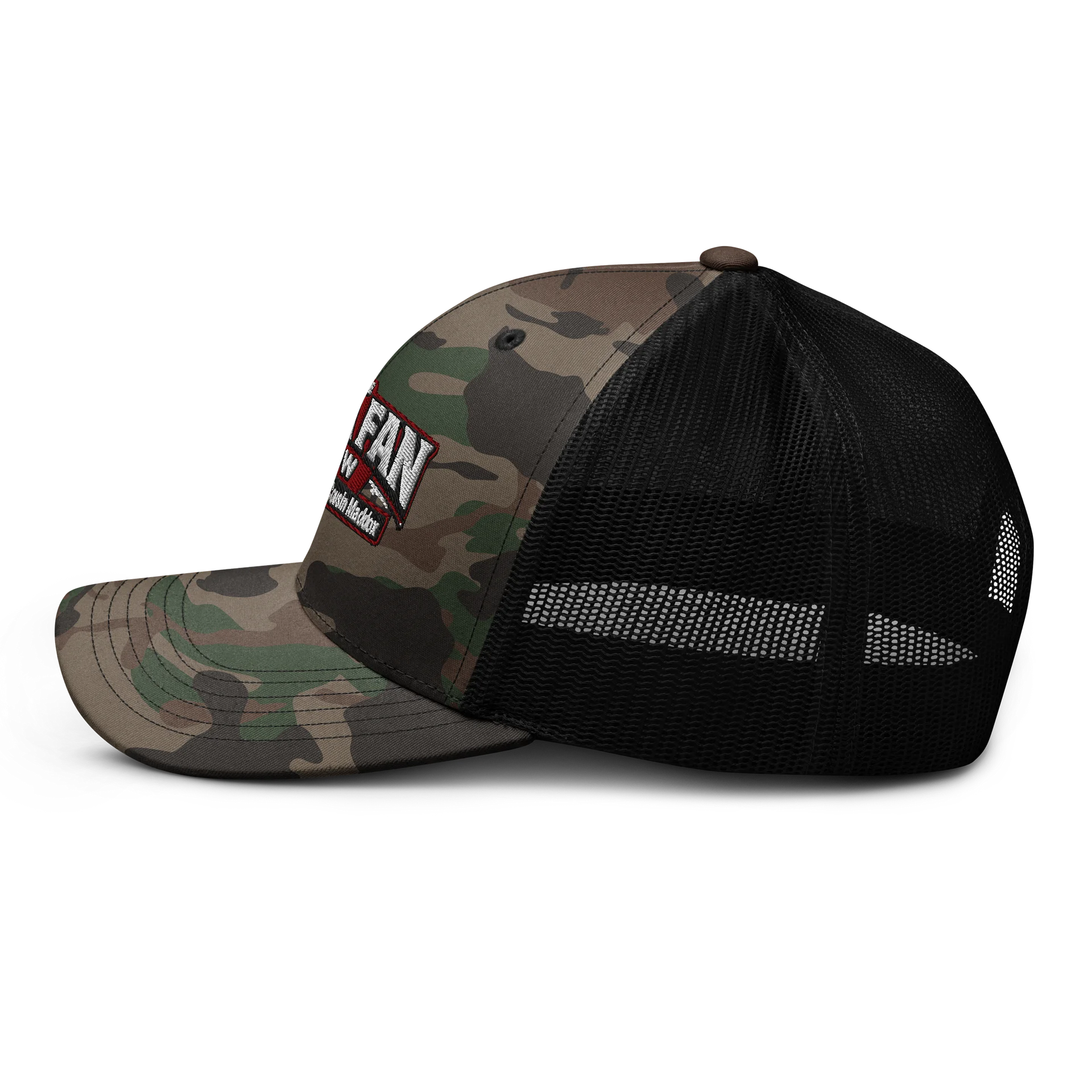 The Bama Fan Show Camo Trucker Hat product image (5)