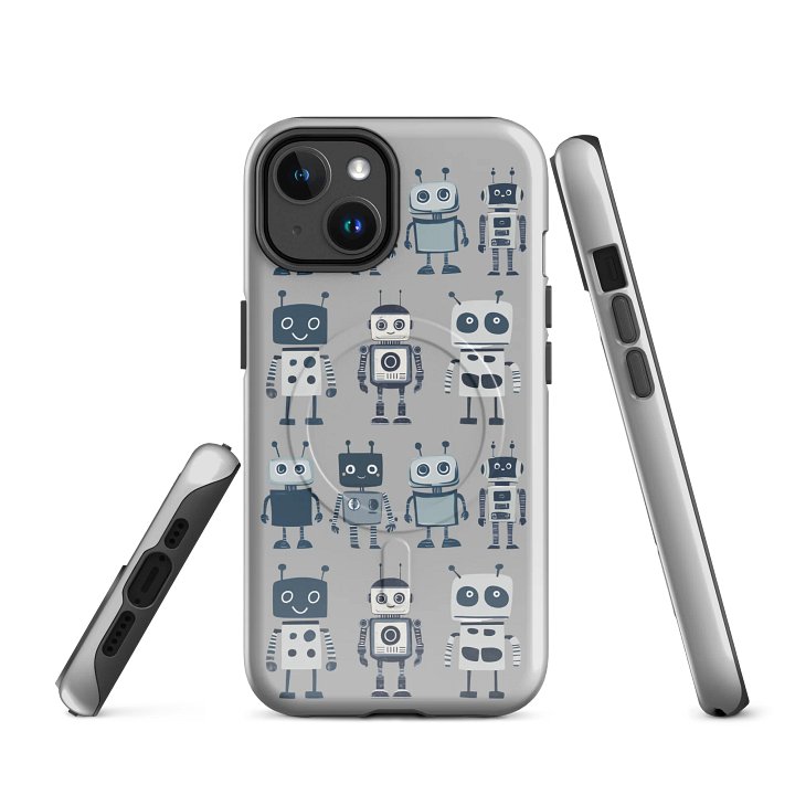 Robot Invasion MagSafe® Tough Case for iPhone® product image (1)