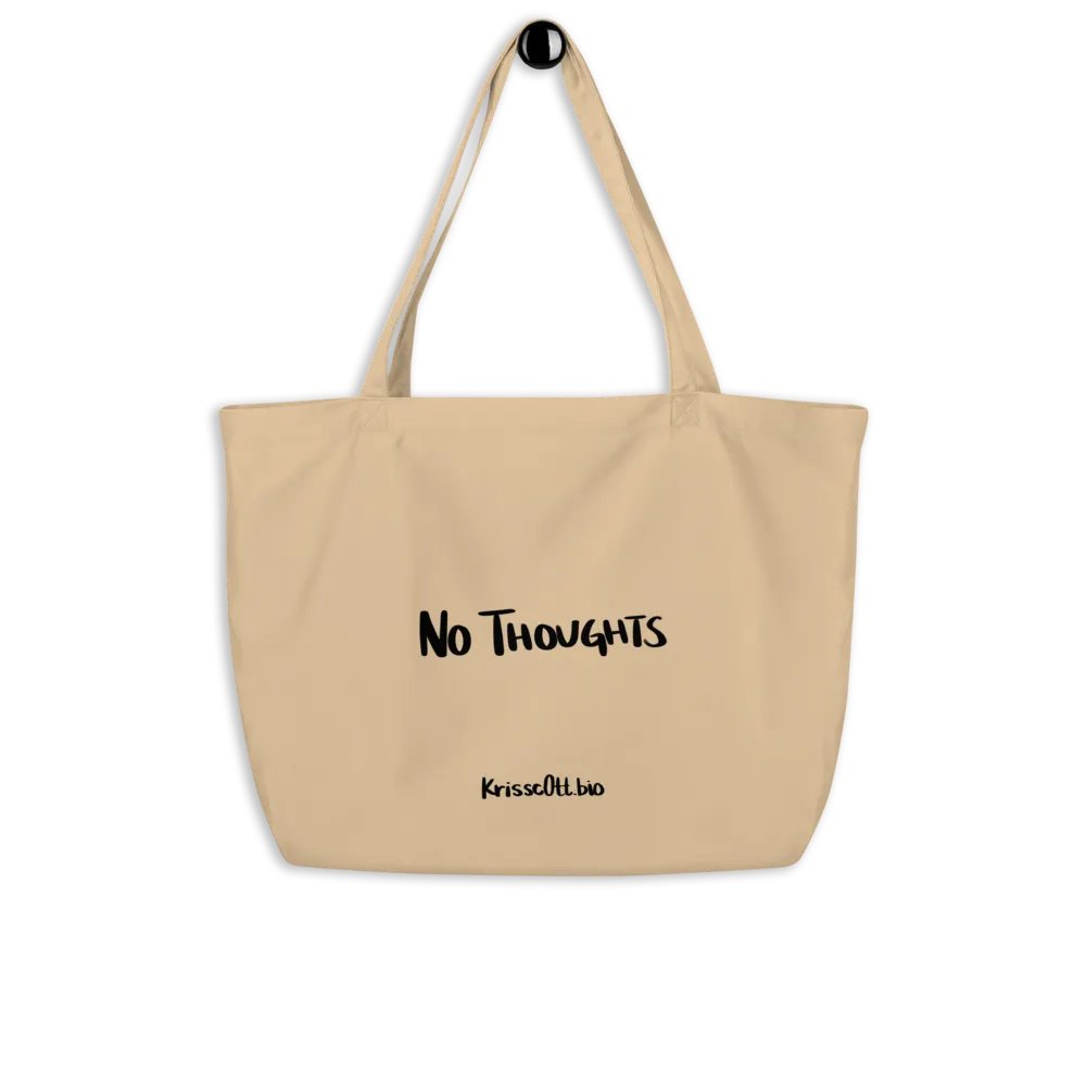 Beige Head Empty, No Thoughts Tote product image (8)