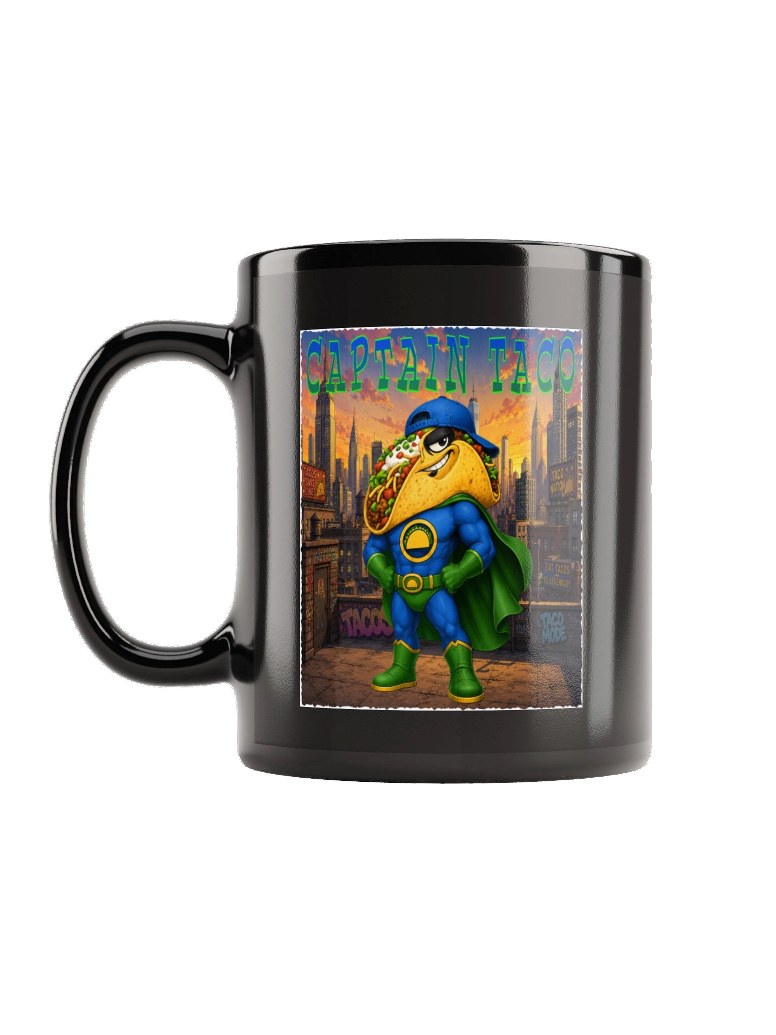 Captain Taco City Skyline Mug product image (2)