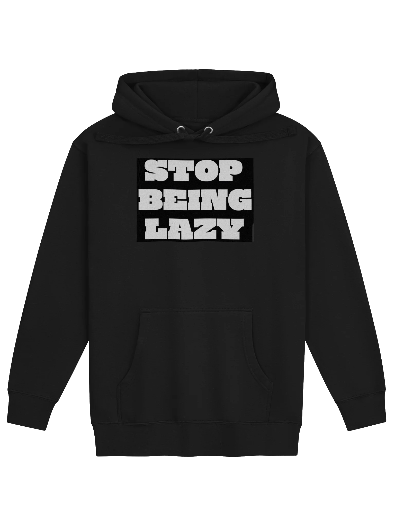 Stop Being Lazy — Classic Logo Hoodie product image (1)