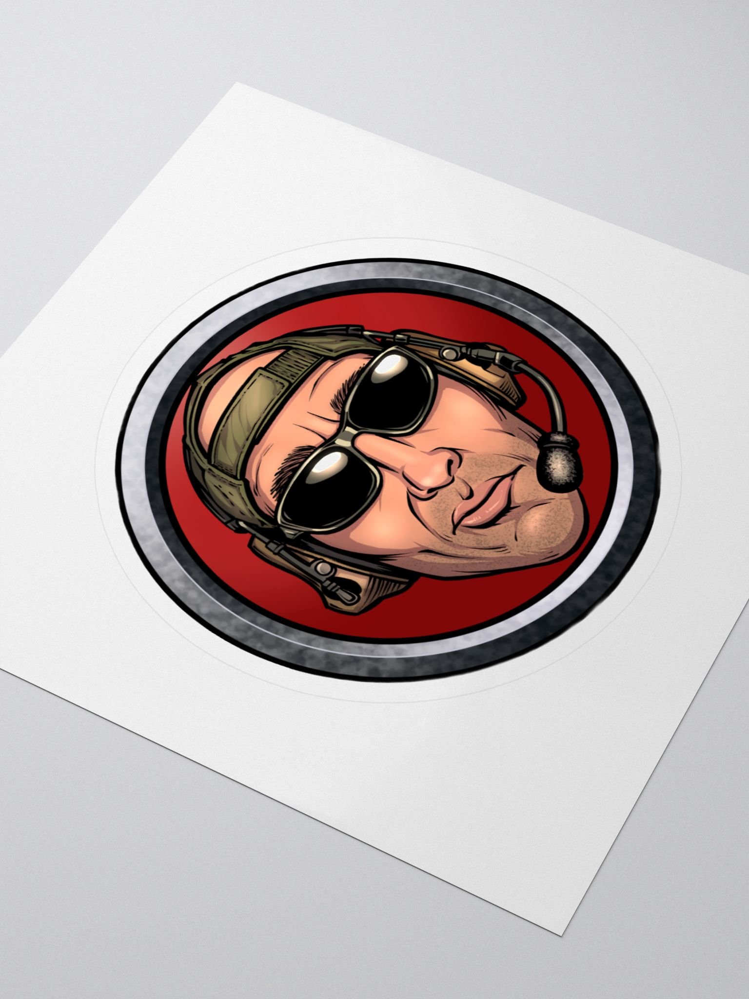 HEADSET LOGO THE STICKER product image (3)