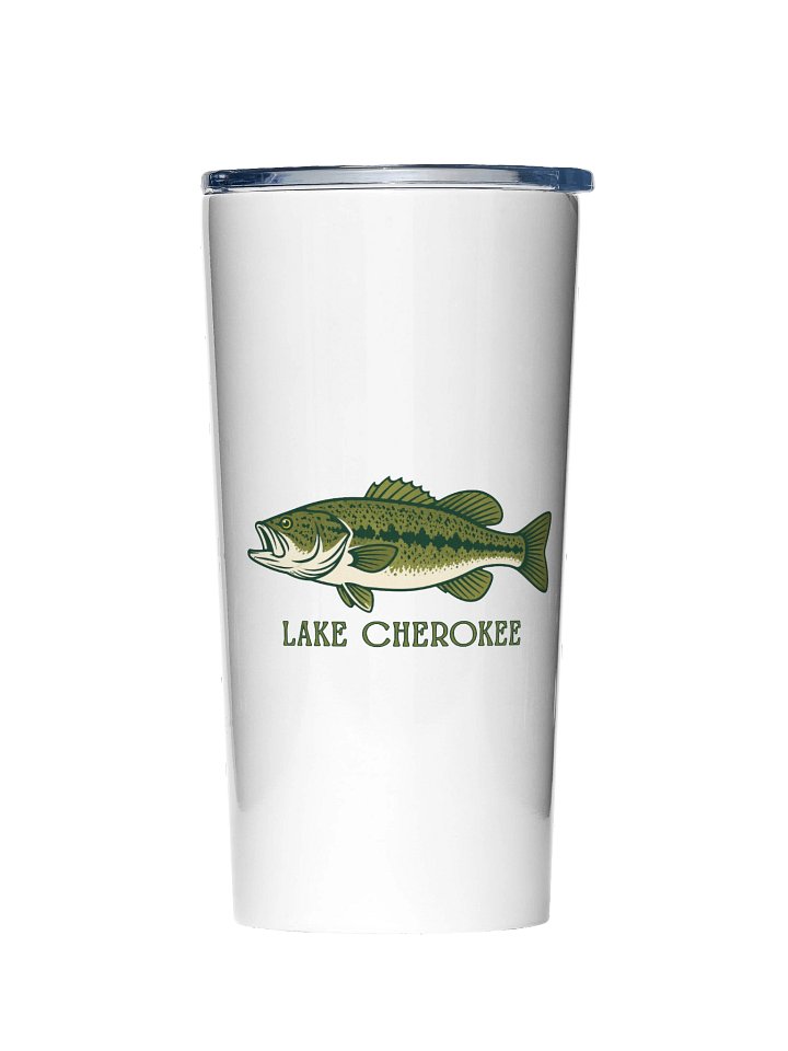 Lake Cherokee Bass Tumbler product image (1)