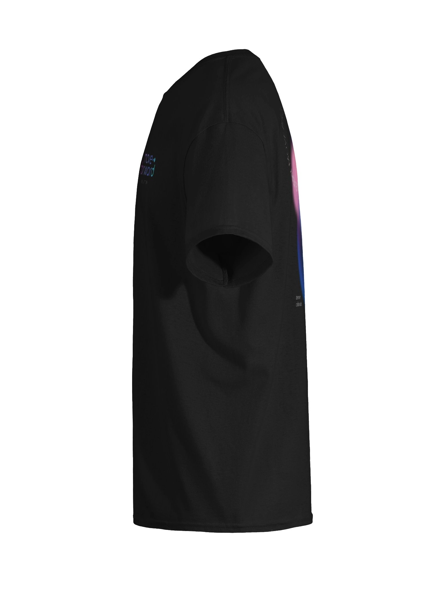 Move Forward Black T-Shirt product image (5)